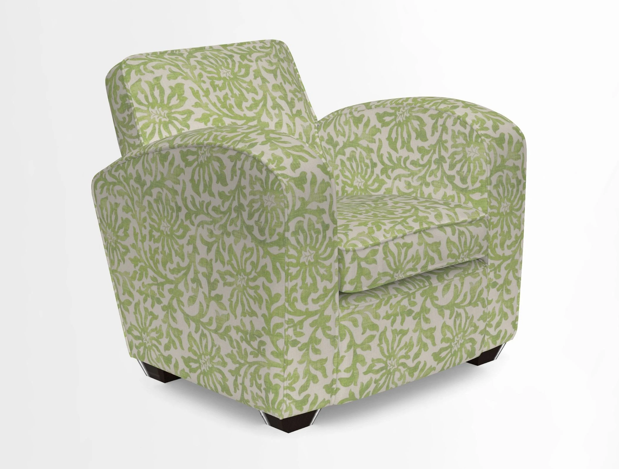 Montmartre Chair in V&A Brompton Collection Ikat Morning Blue