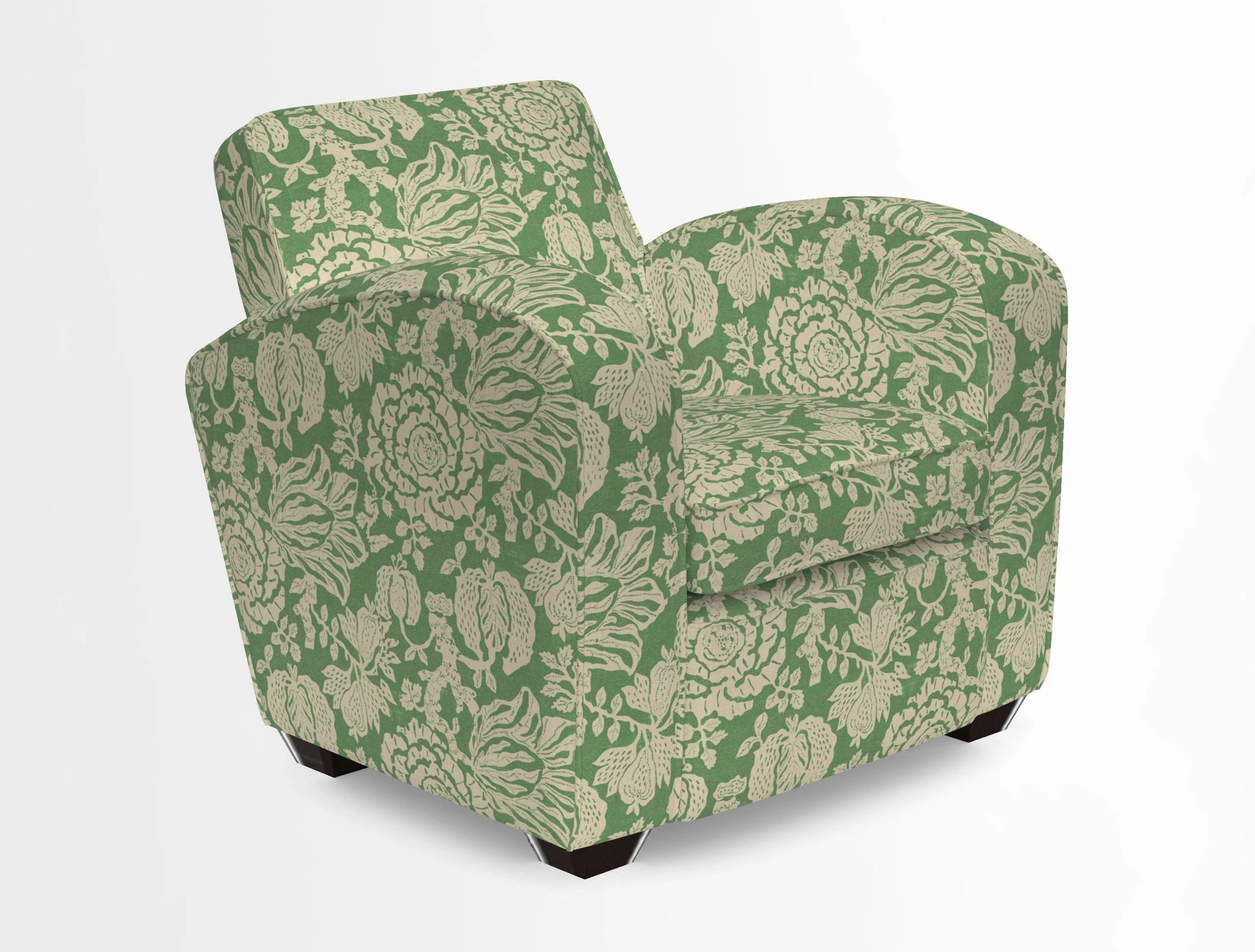 Montmartre Chair in V&A Brompton Collection Ikat Morning Blue