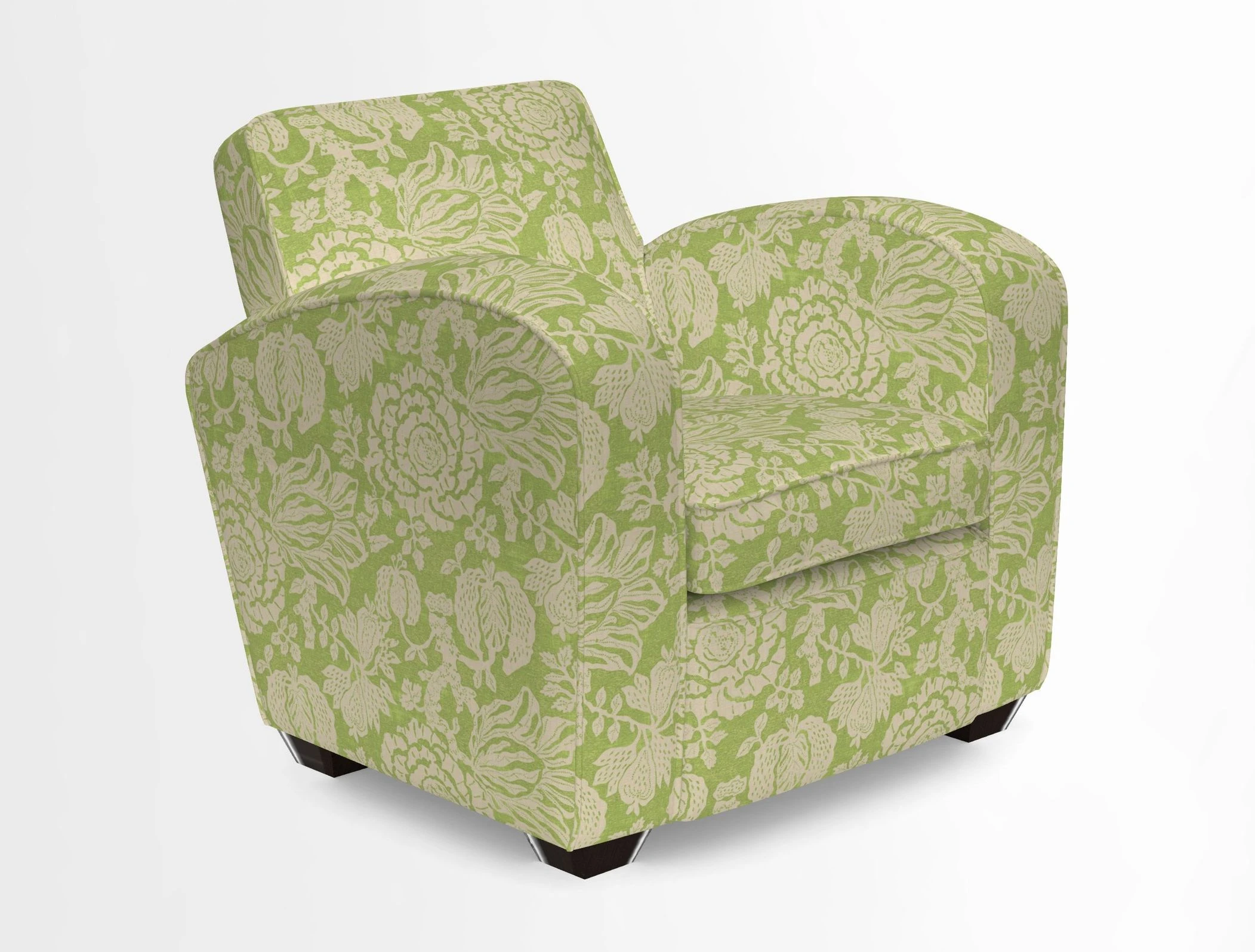 Montmartre Chair in V&A Brompton Collection Ikat Morning Blue