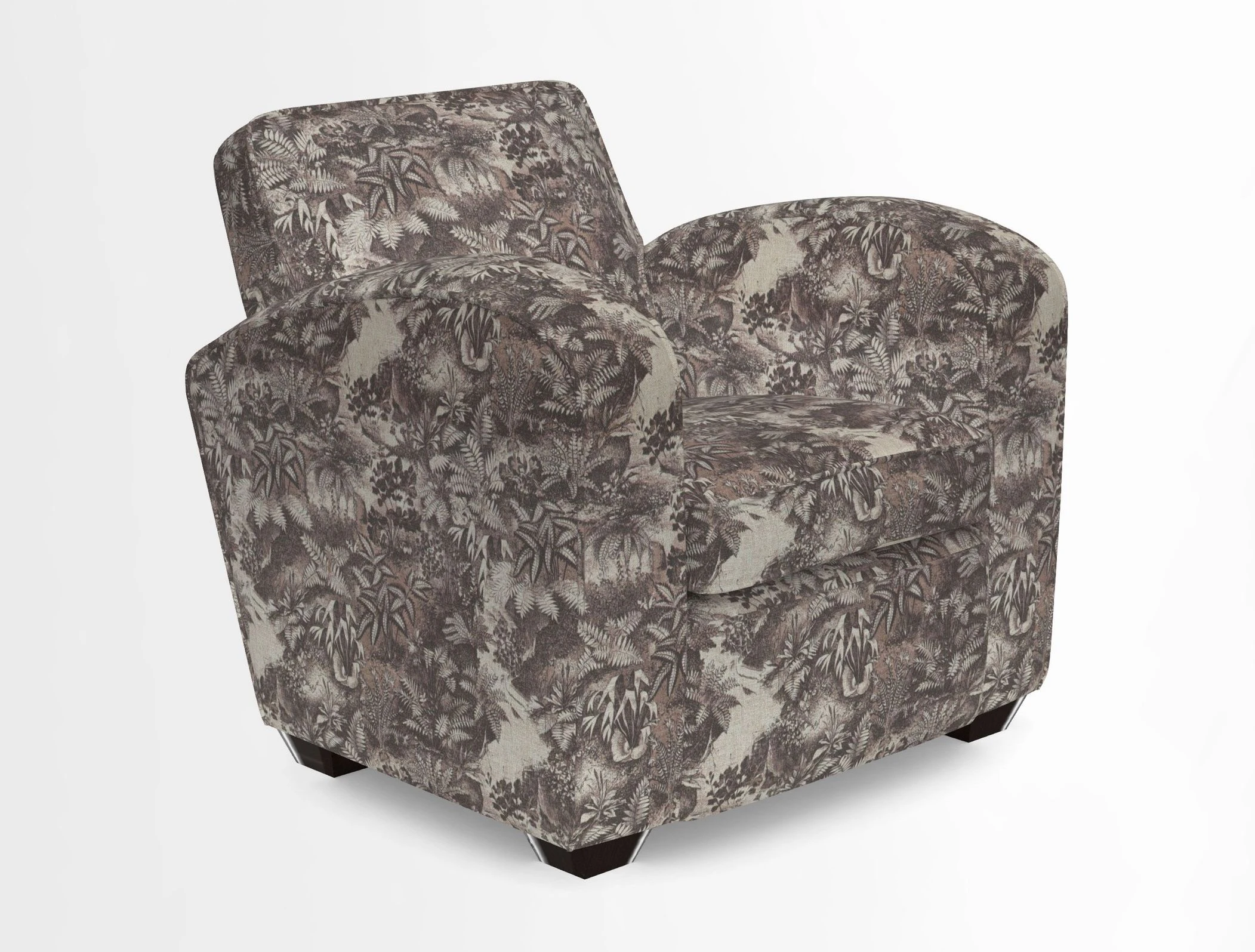 Montmartre Chair in V&A Brompton Collection Ikat Morning Blue