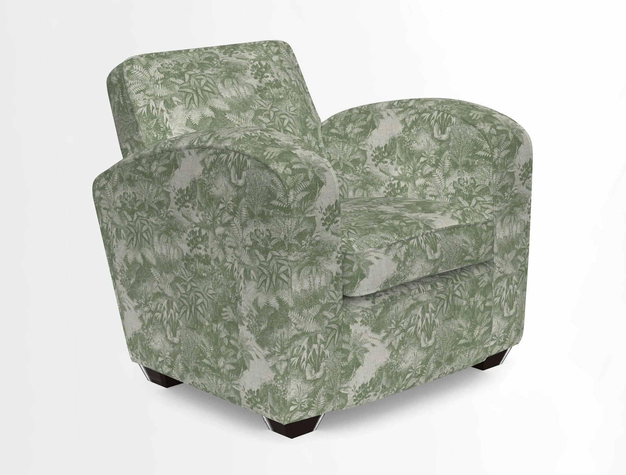 Montmartre Chair in V&A Brompton Collection Ikat Morning Blue