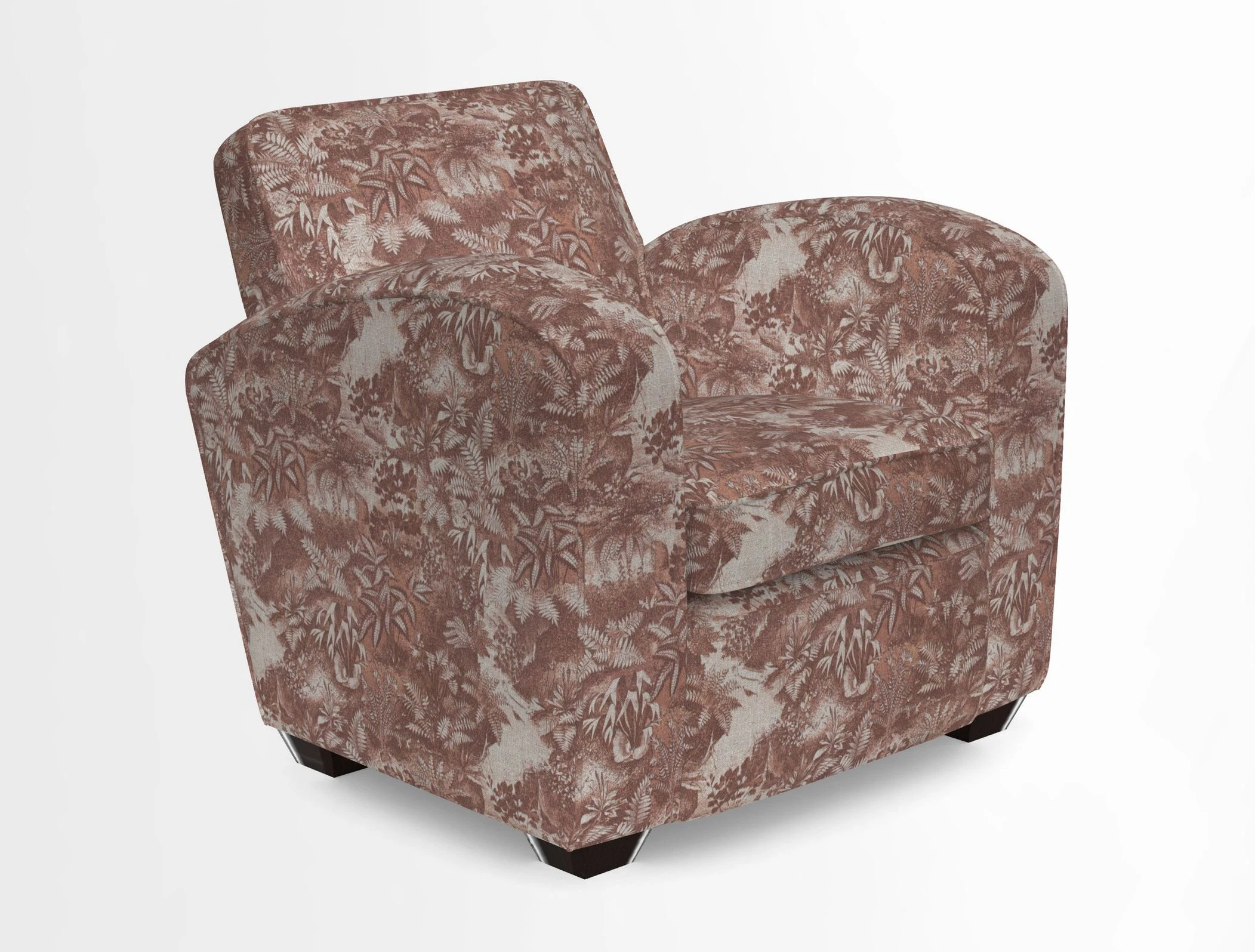 Montmartre Chair in V&A Brompton Collection Ikat Morning Blue
