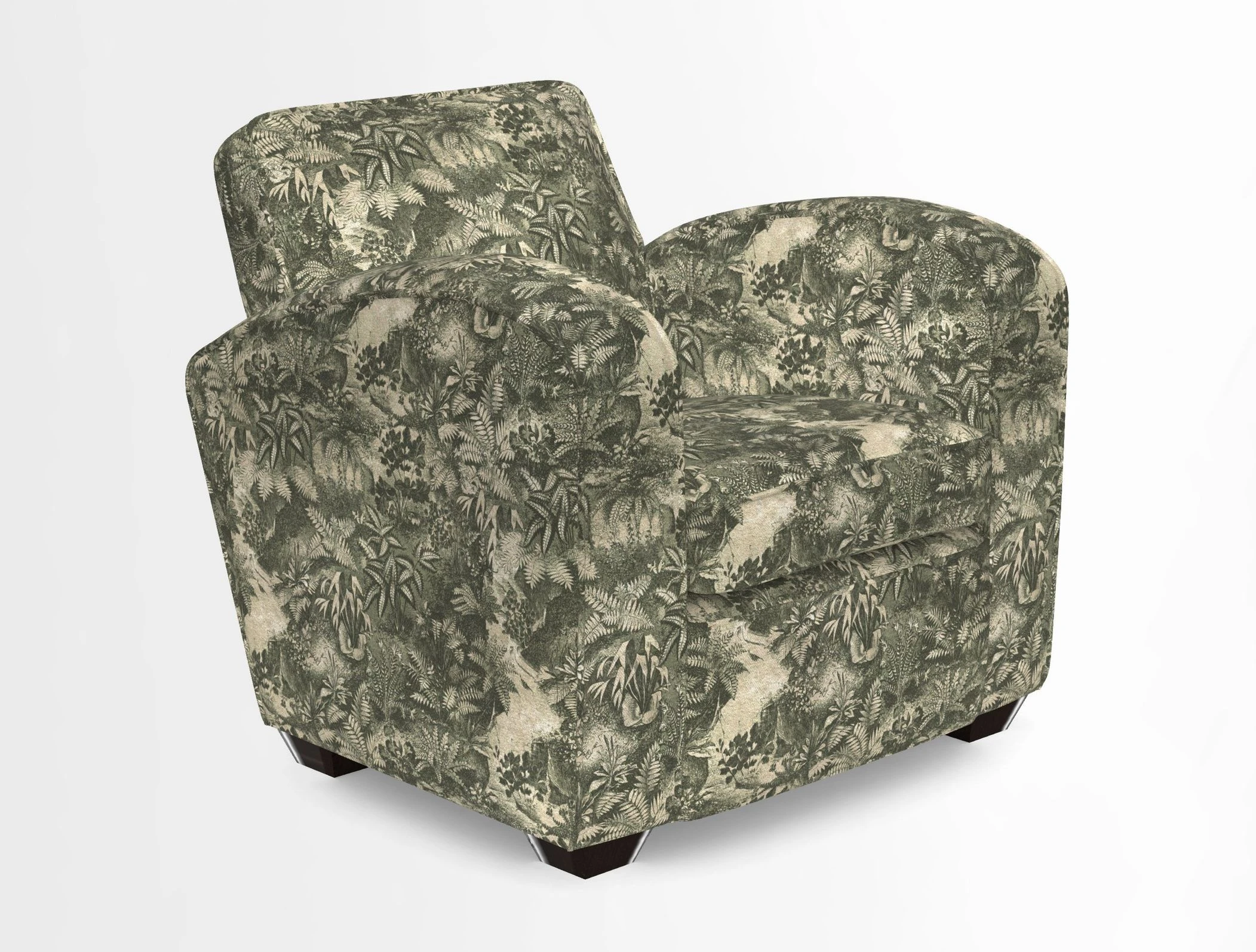 Montmartre Chair in V&A Brompton Collection Ikat Morning Blue