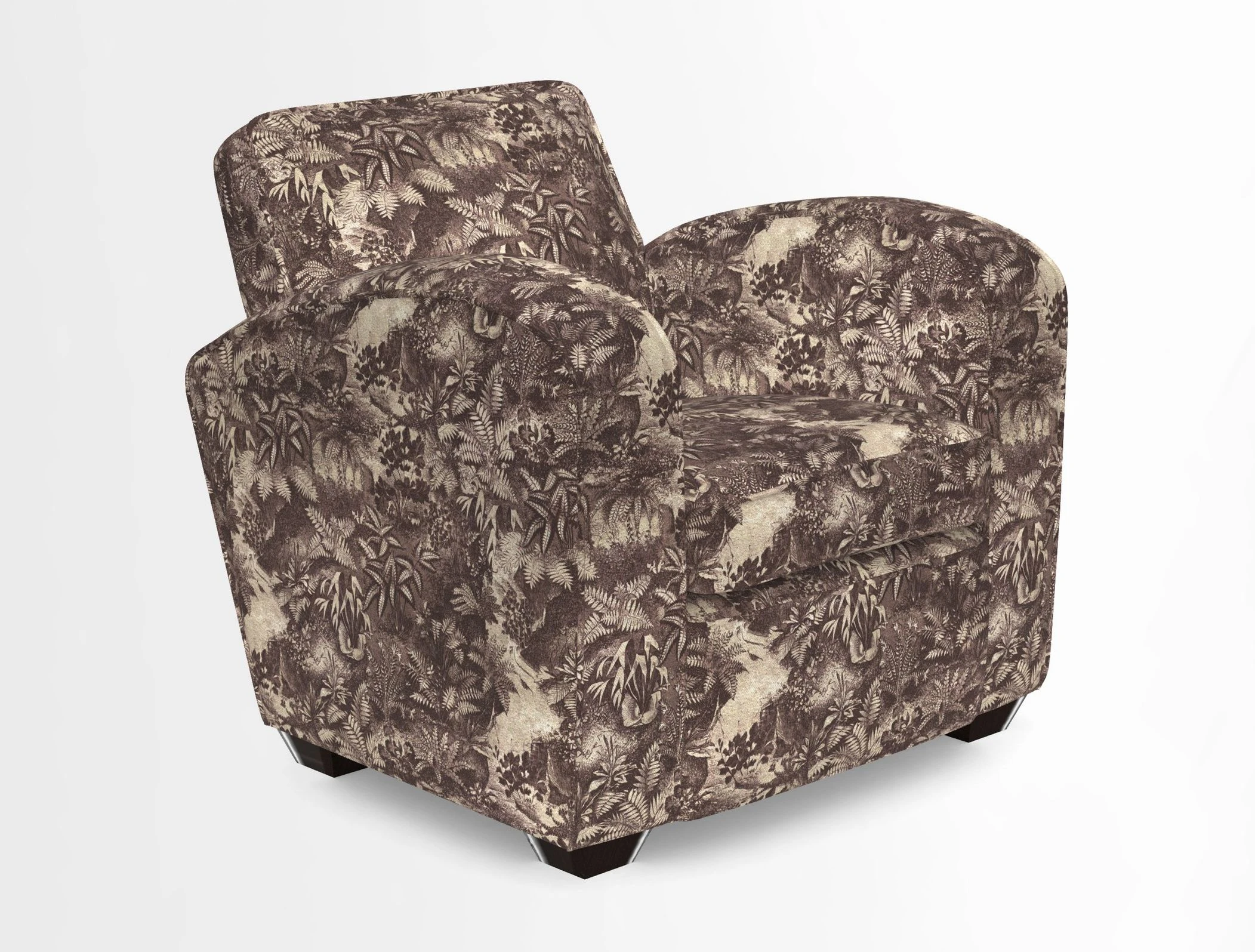 Montmartre Chair in V&A Brompton Collection Ikat Morning Blue
