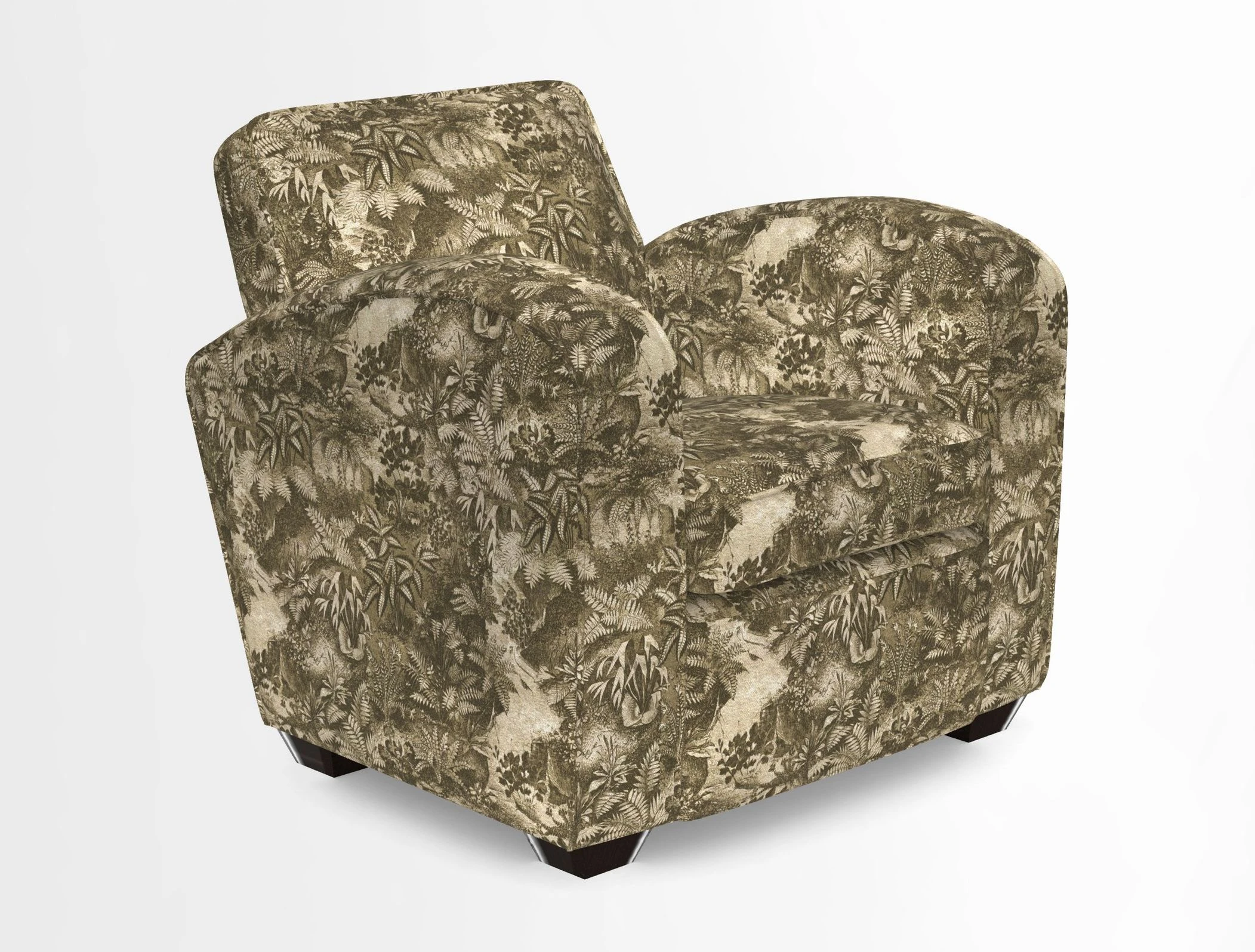 Montmartre Chair in V&A Brompton Collection Ikat Morning Blue
