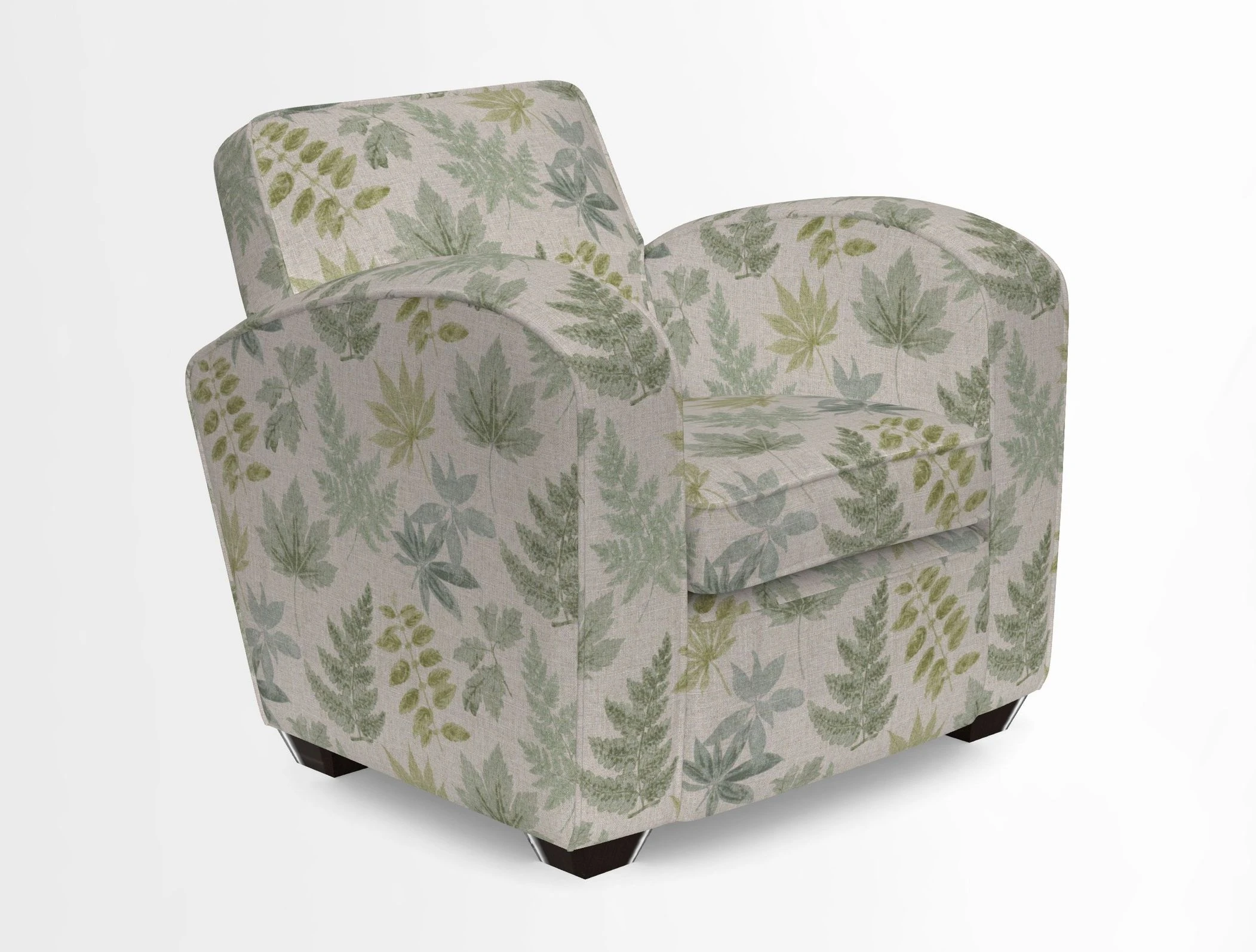 Montmartre Chair in V&A Brompton Collection Ikat Morning Blue