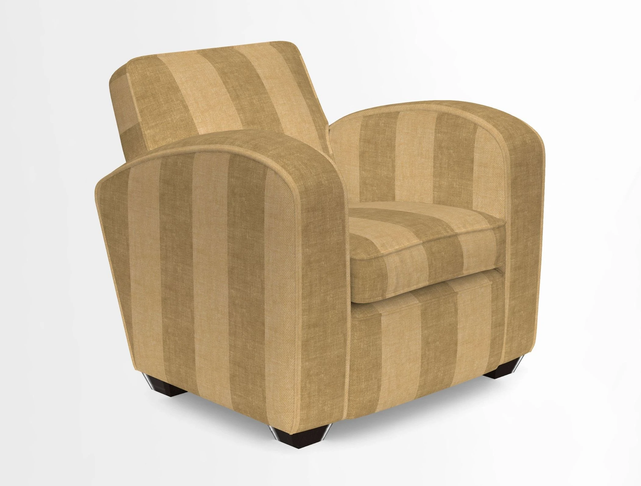 Montmartre Chair in V&A Brompton Collection Ikat Morning Blue