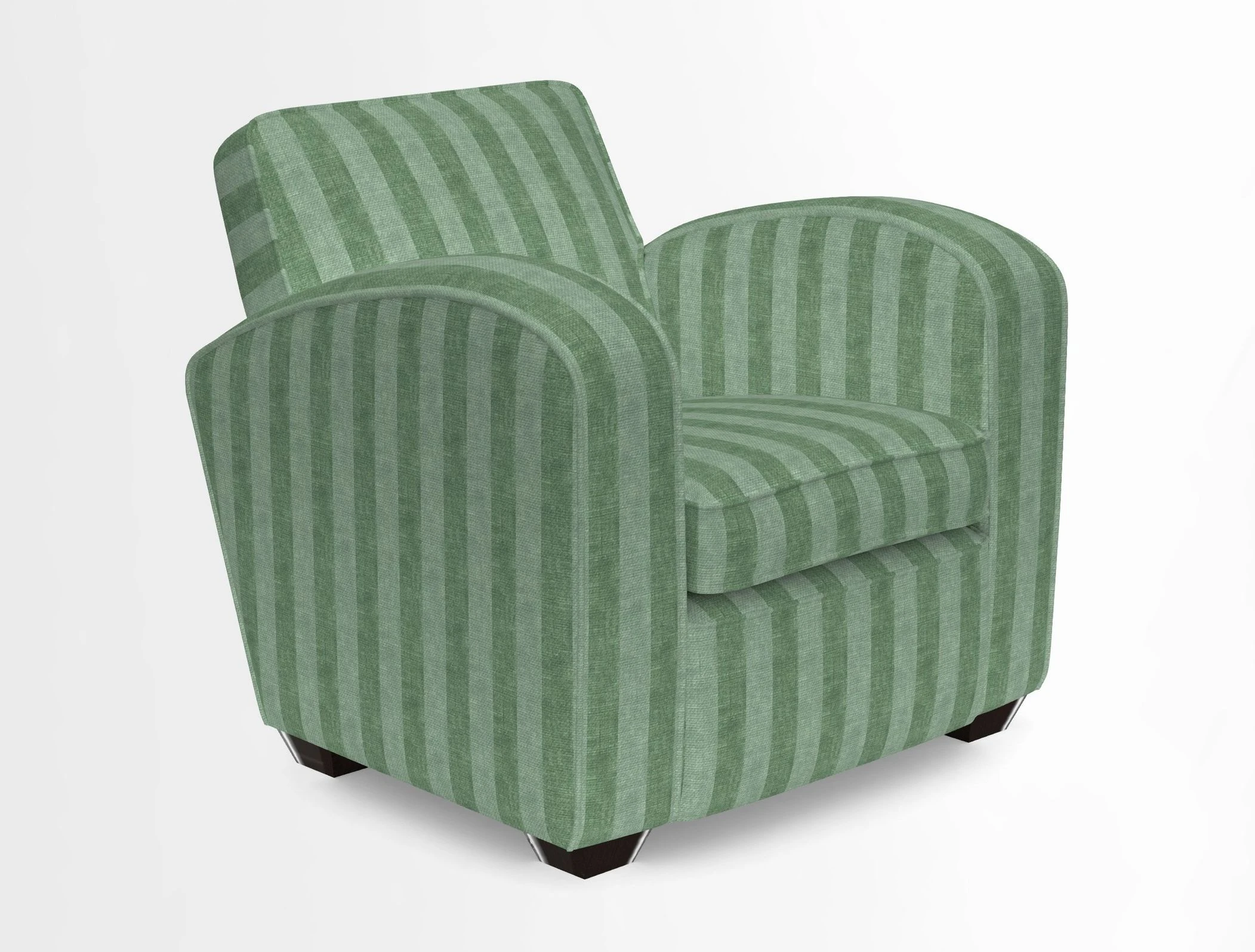 Montmartre Chair in V&A Brompton Collection Ikat Morning Blue