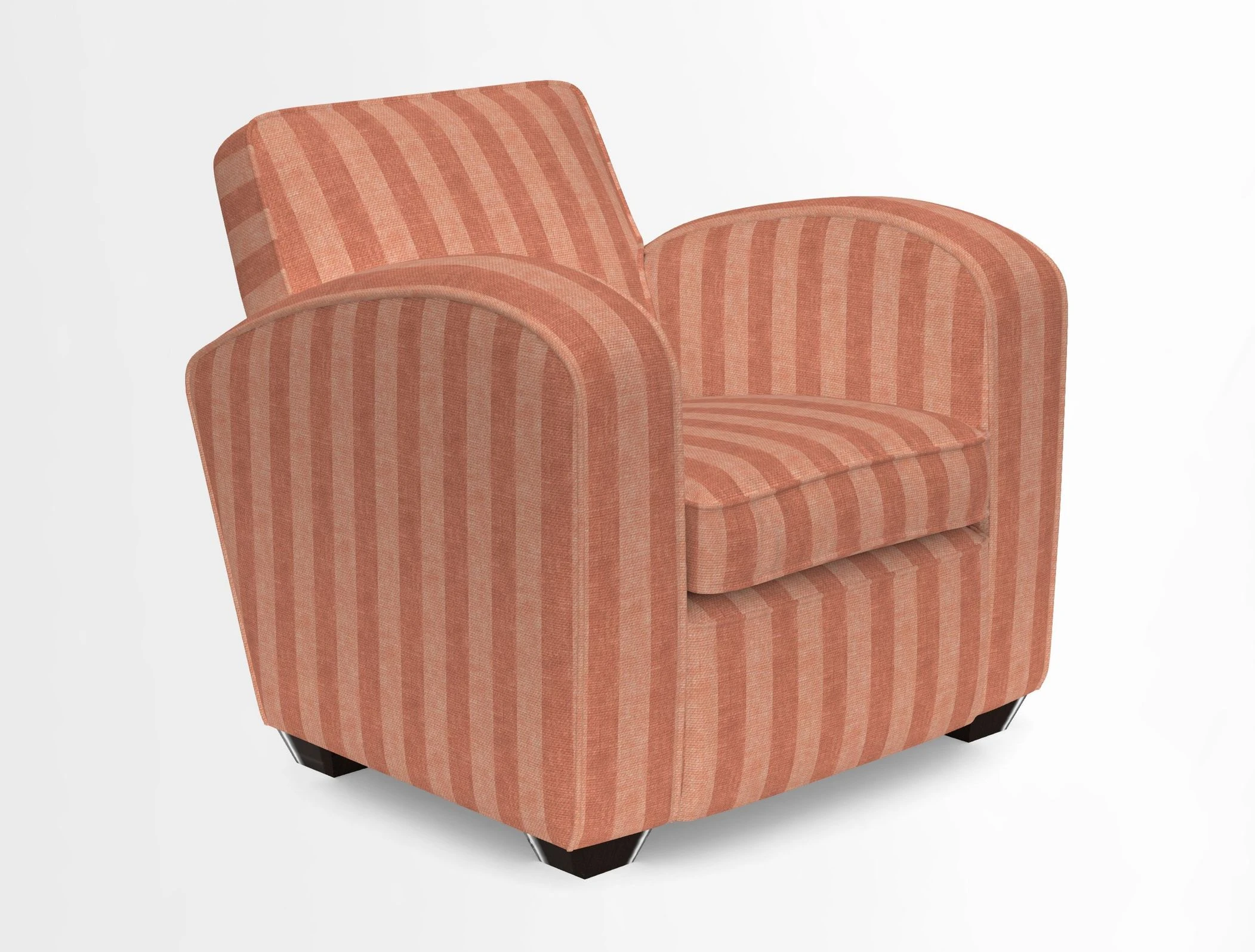 Montmartre Chair in V&A Brompton Collection Ikat Morning Blue