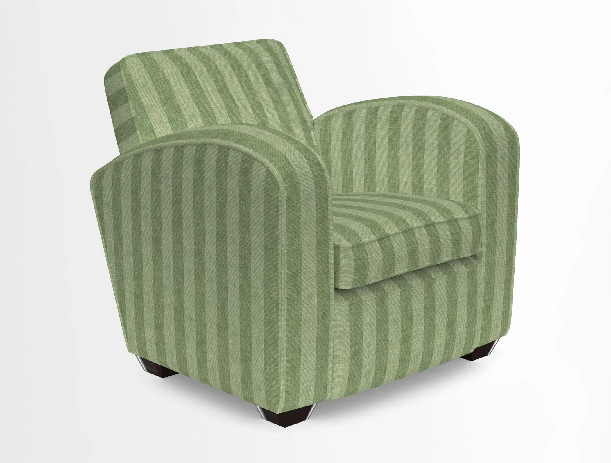 Montmartre Chair in V&A Brompton Collection Ikat Morning Blue