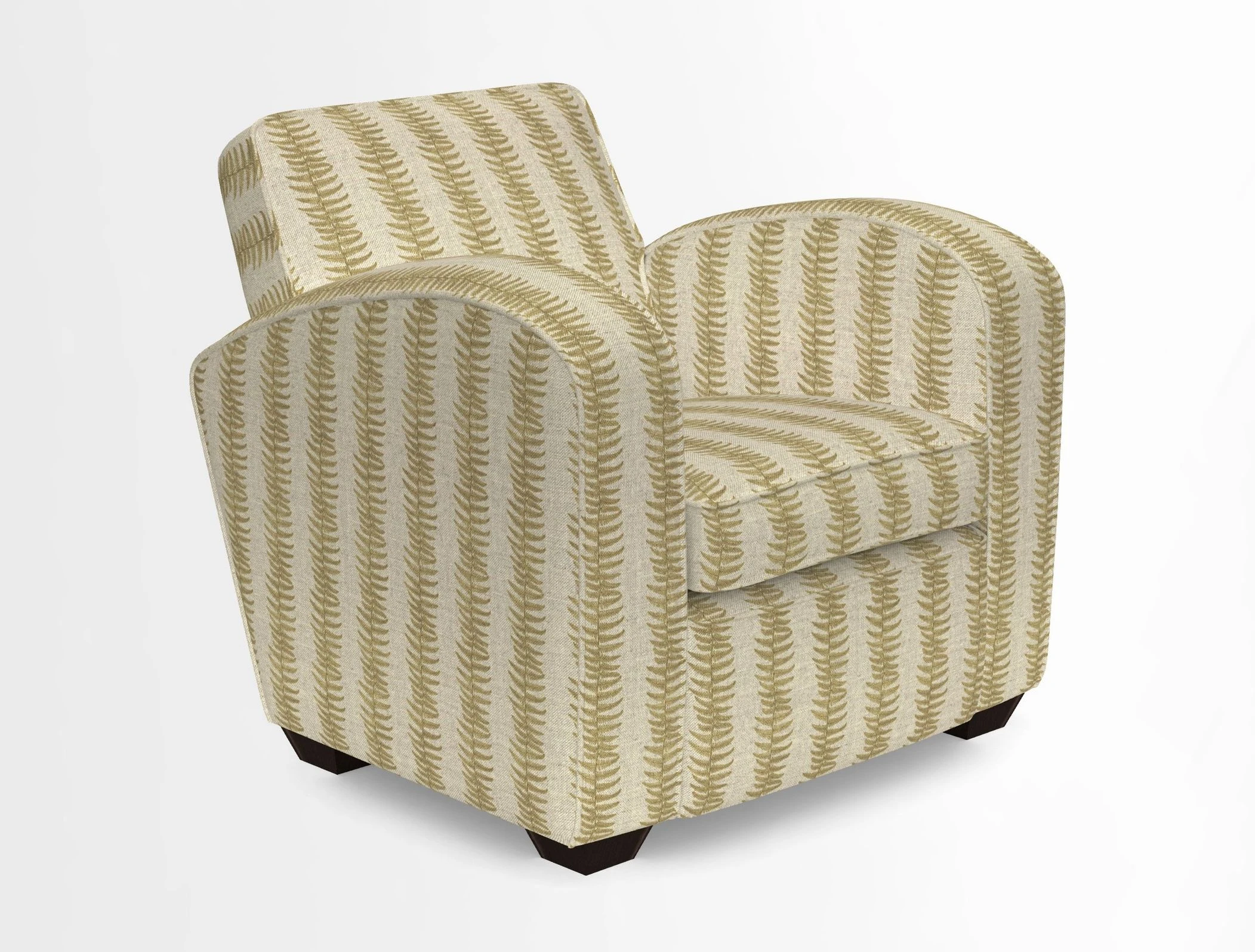 Montmartre Chair in V&A Brompton Collection Ikat Morning Blue