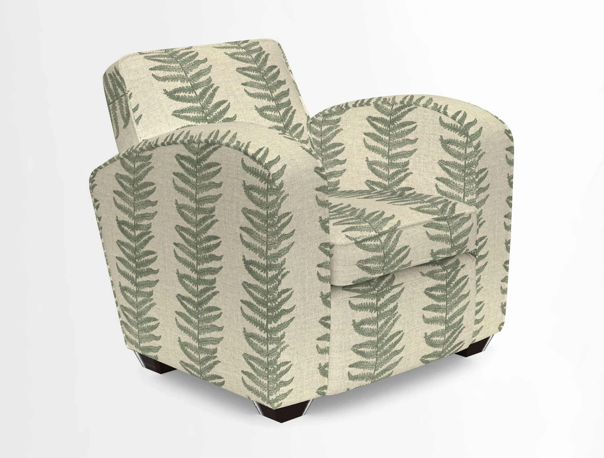 Montmartre Chair in V&A Brompton Collection Ikat Morning Blue