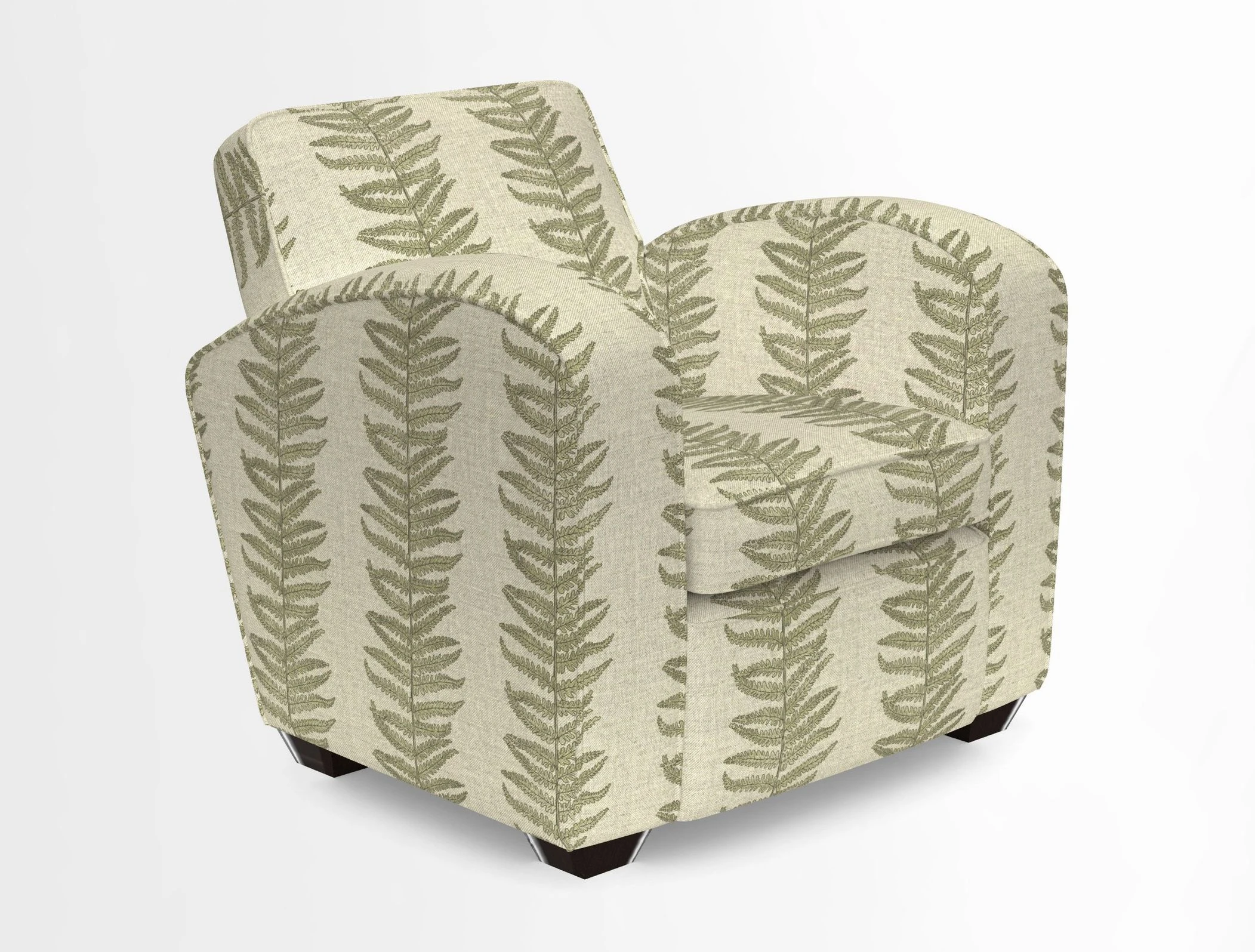 Montmartre Chair in V&A Brompton Collection Ikat Morning Blue