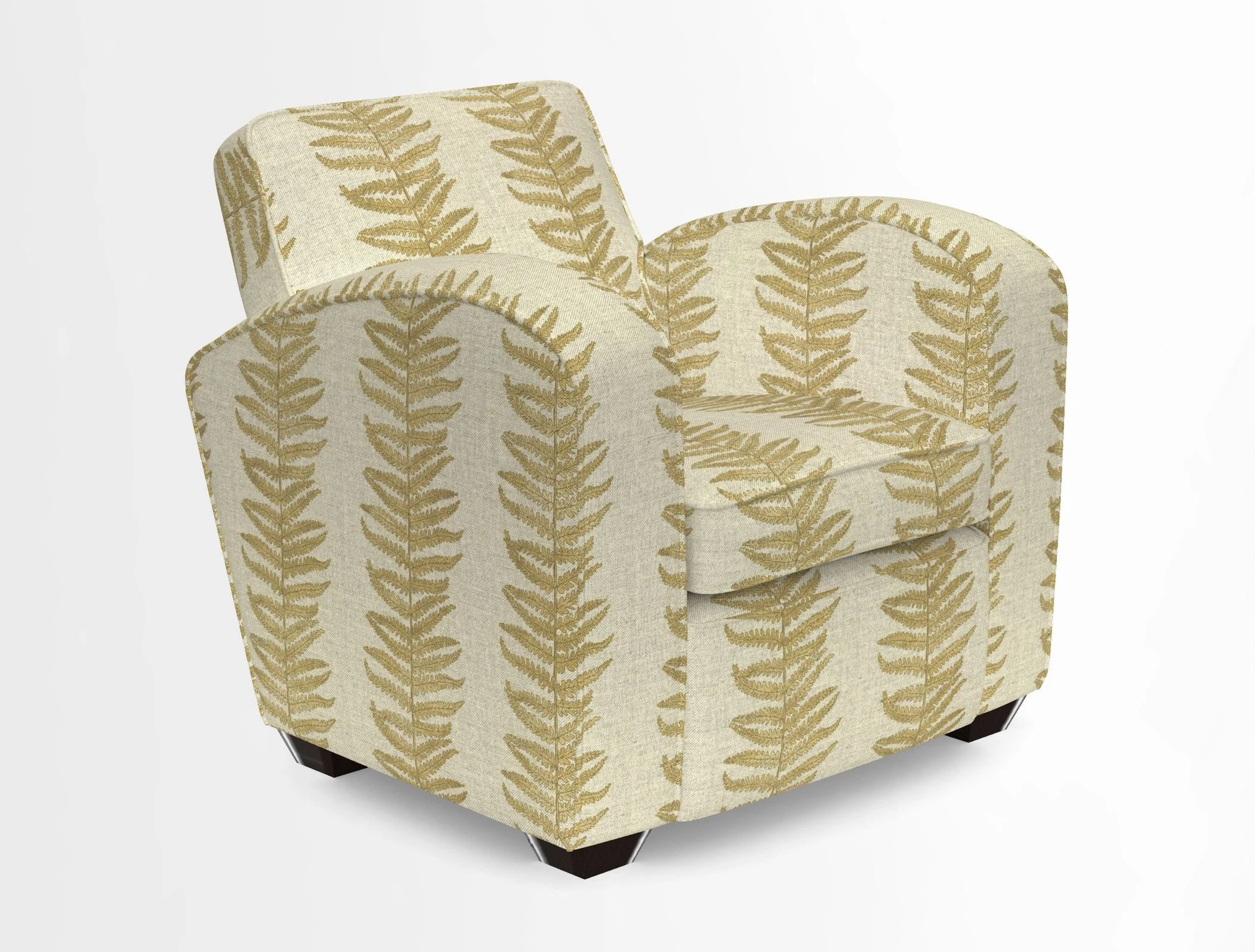 Montmartre Chair in V&A Brompton Collection Ikat Morning Blue