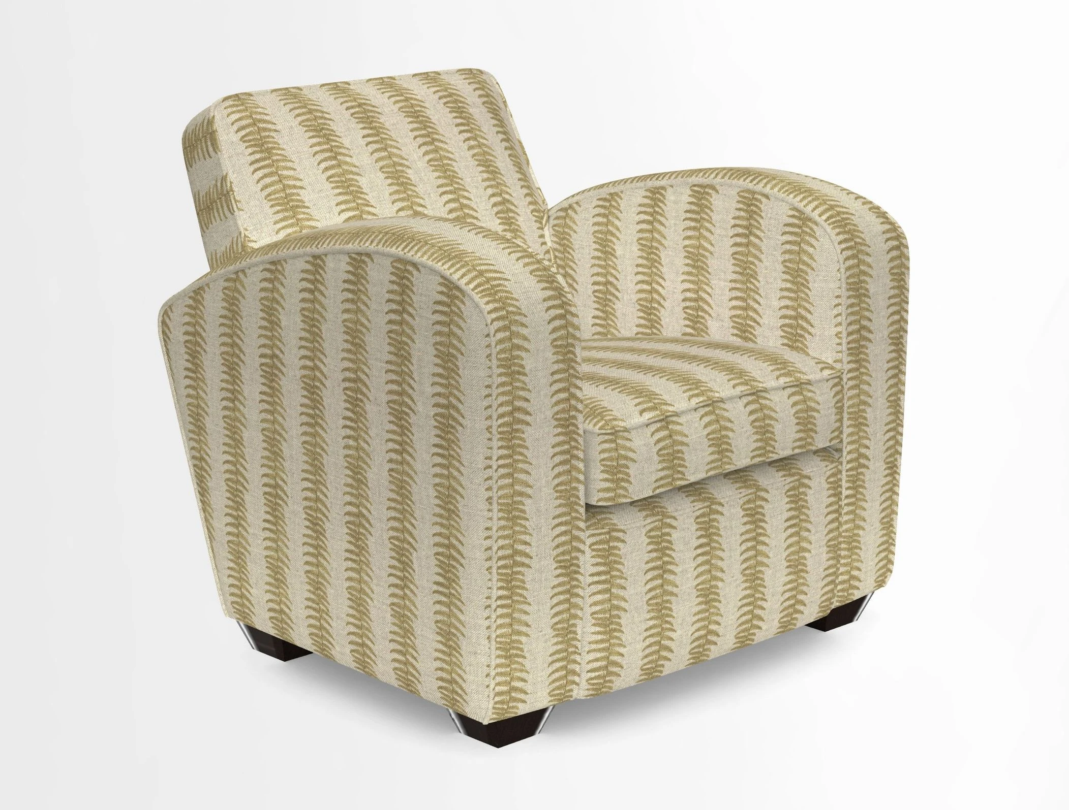 Montmartre Chair in V&A Brompton Collection Ikat Morning Blue
