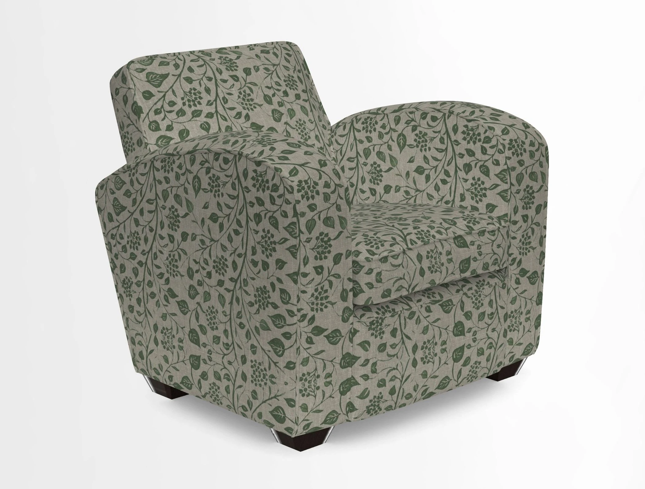 Montmartre Chair in V&A Brompton Collection Ikat Morning Blue