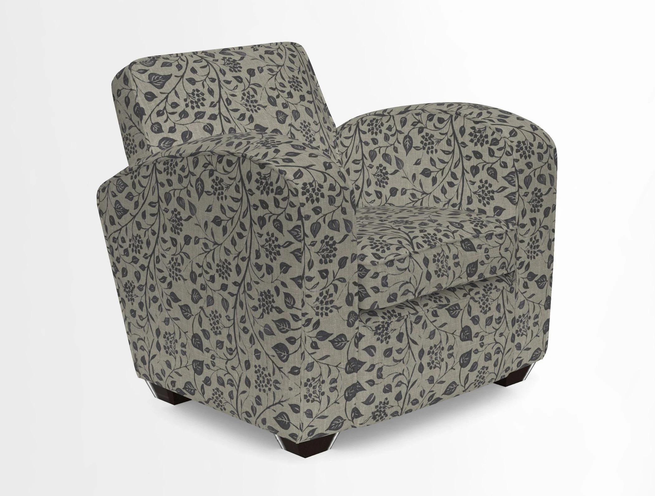 Montmartre Chair in V&A Brompton Collection Ikat Morning Blue