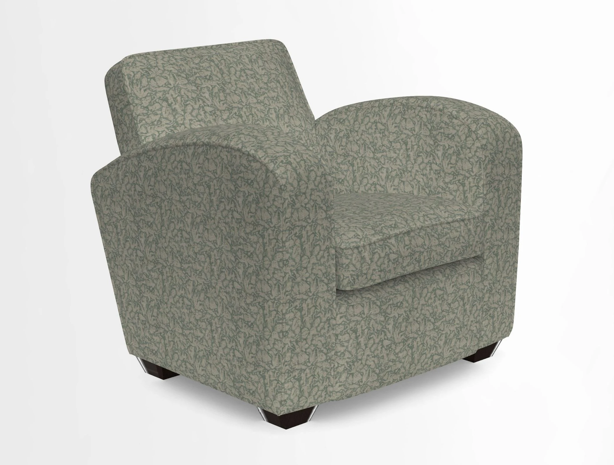 Montmartre Chair in V&A Brompton Collection Ikat Morning Blue