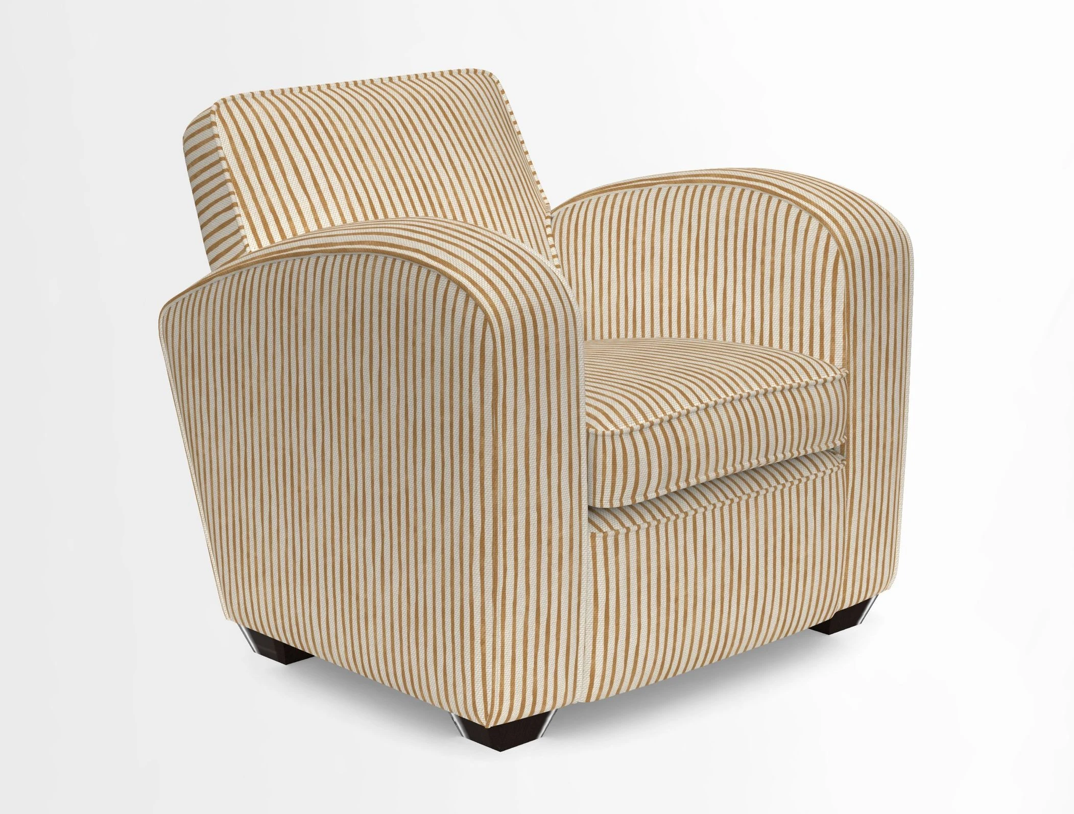 Montmartre Chair in V&A Brompton Collection Ikat Morning Blue