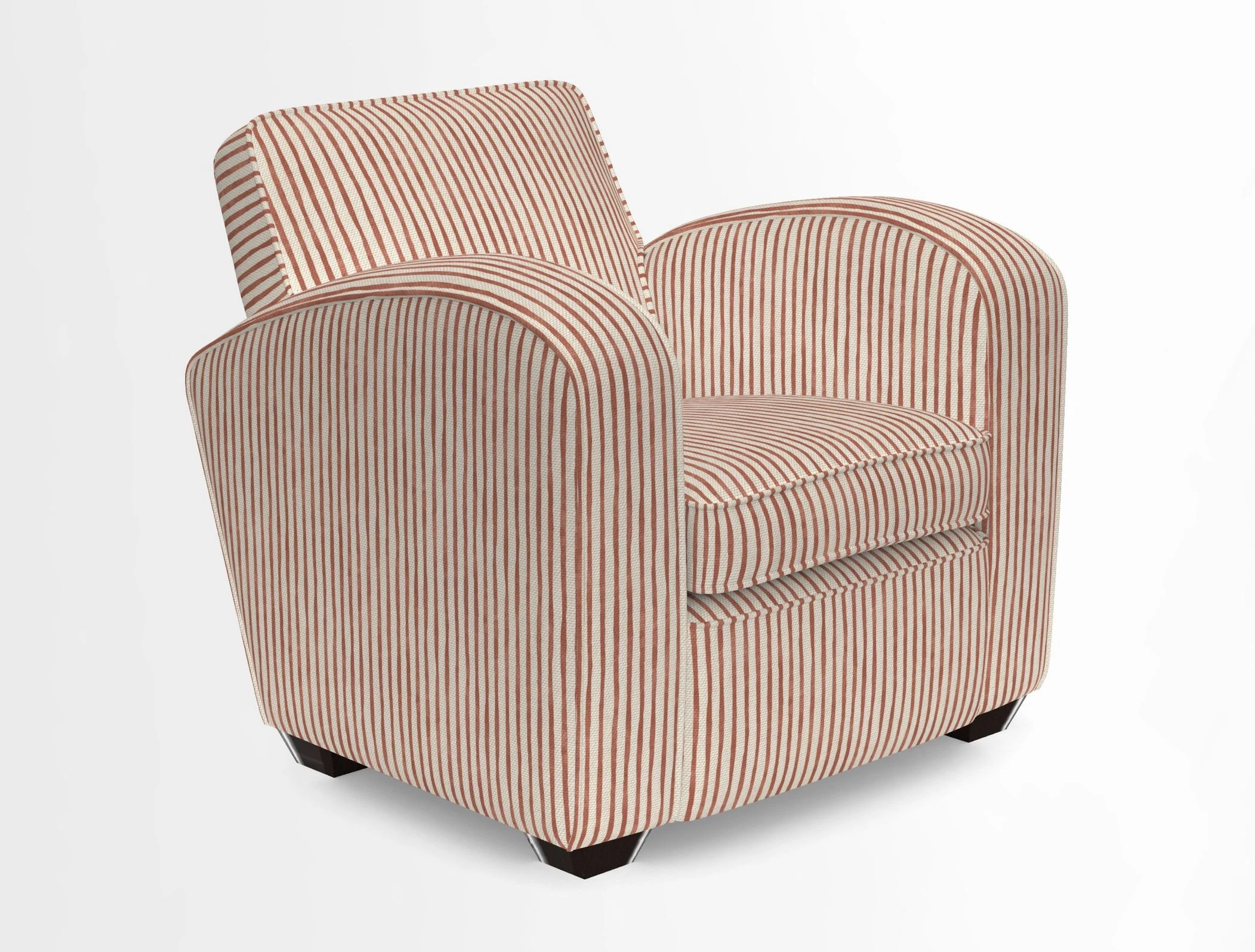 Montmartre Chair in V&A Brompton Collection Ikat Morning Blue