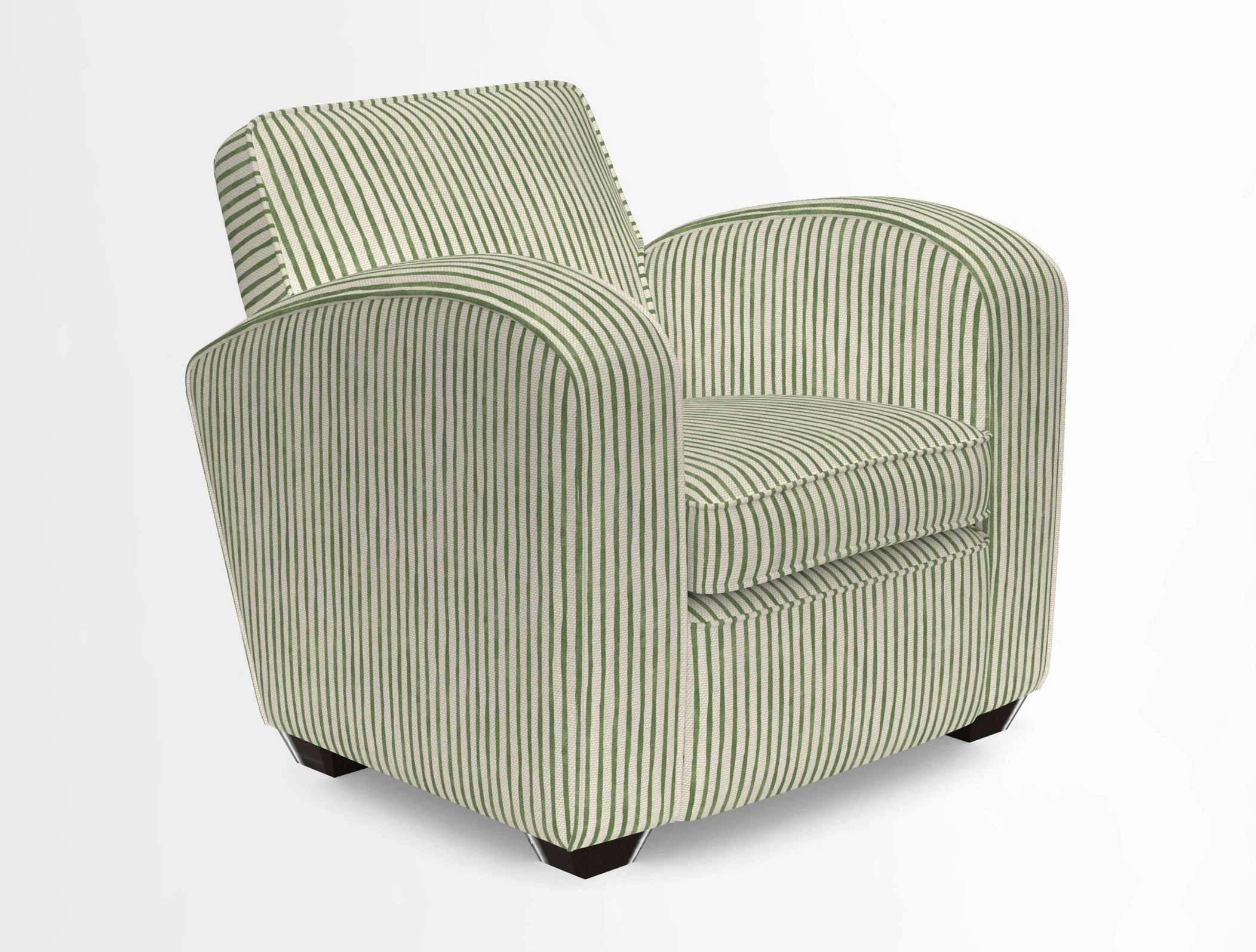 Montmartre Chair in V&A Brompton Collection Ikat Morning Blue