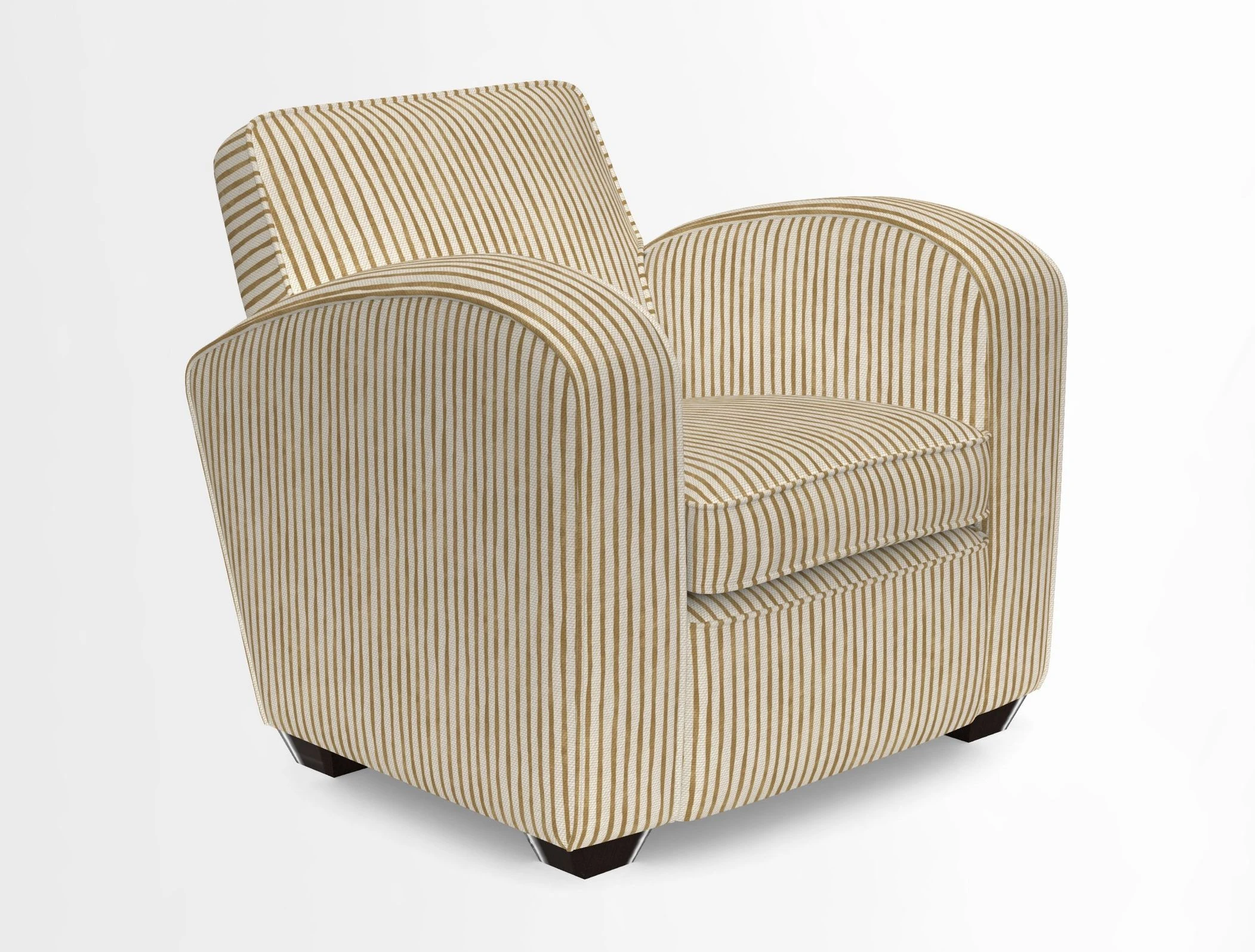 Montmartre Chair in V&A Brompton Collection Ikat Morning Blue