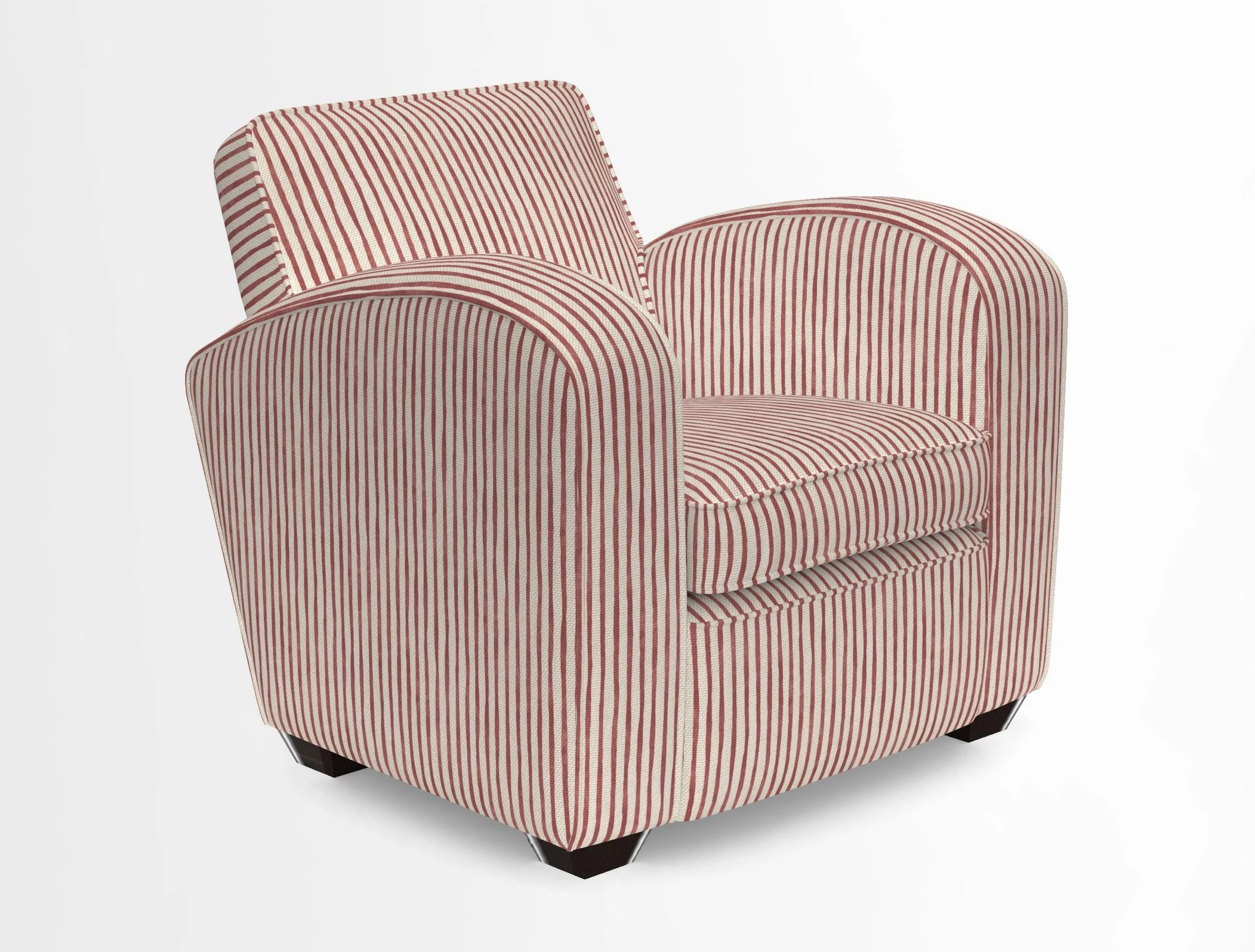 Montmartre Chair in V&A Brompton Collection Ikat Morning Blue