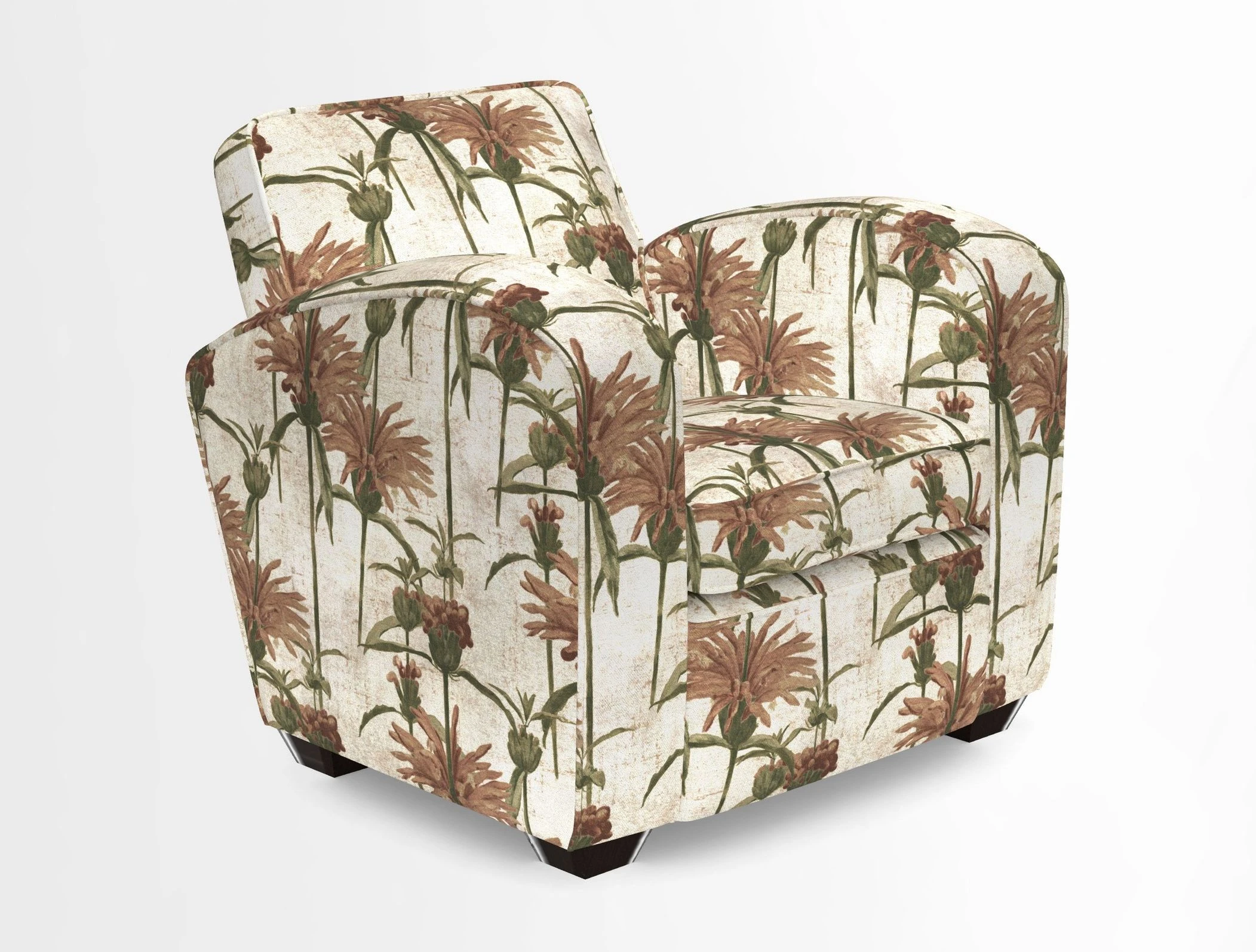 Montmartre Chair in V&A Brompton Collection Ikat Morning Blue
