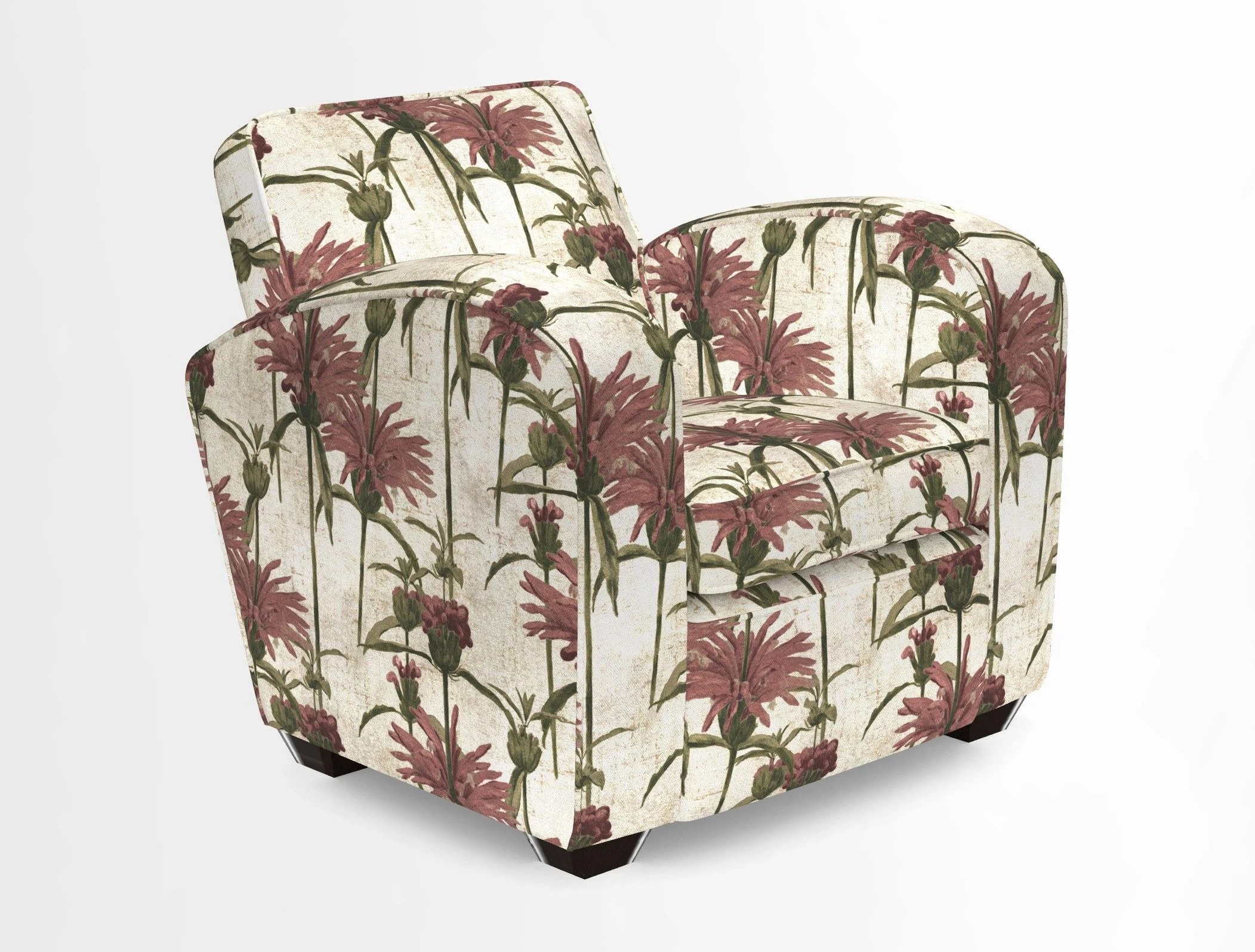 Montmartre Chair in V&A Brompton Collection Ikat Morning Blue