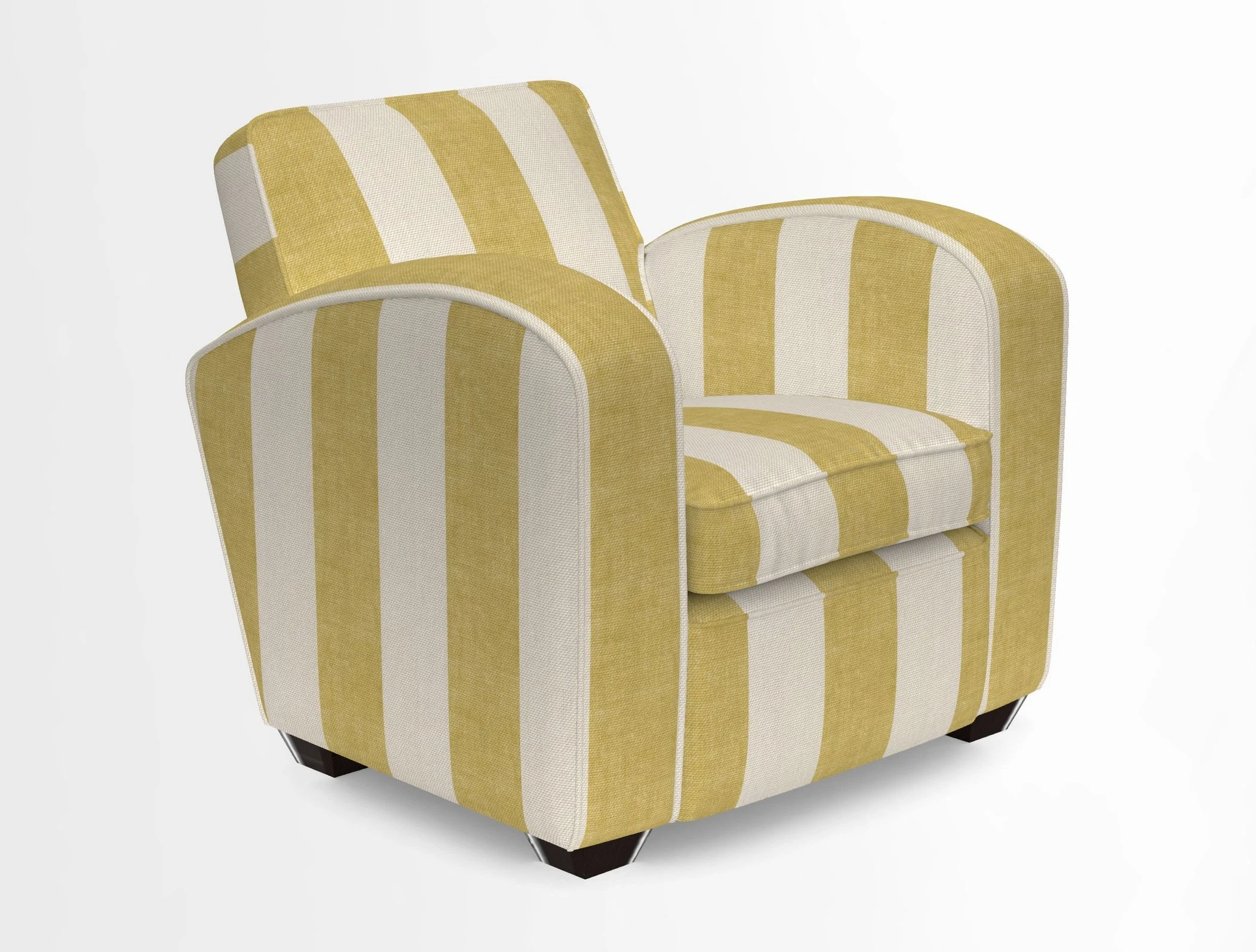 Montmartre Chair in V&A Brompton Collection Ikat Morning Blue