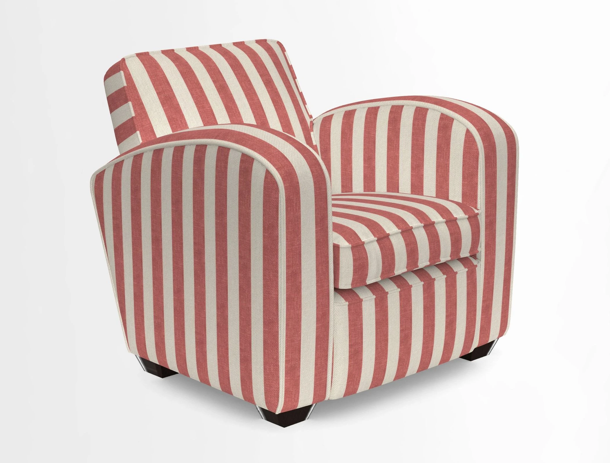 Montmartre Chair in V&A Brompton Collection Ikat Morning Blue