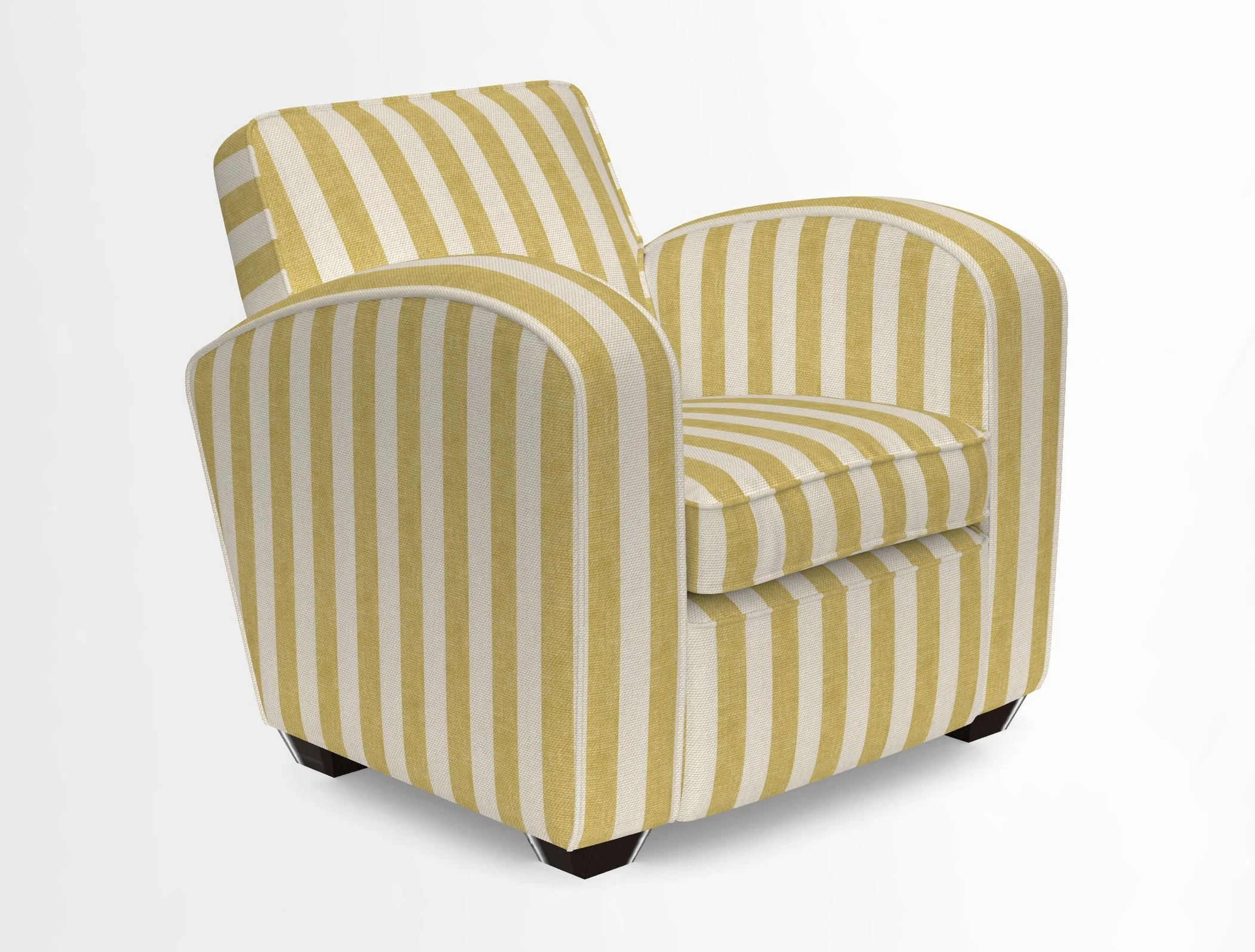 Montmartre Chair in V&A Brompton Collection Ikat Morning Blue