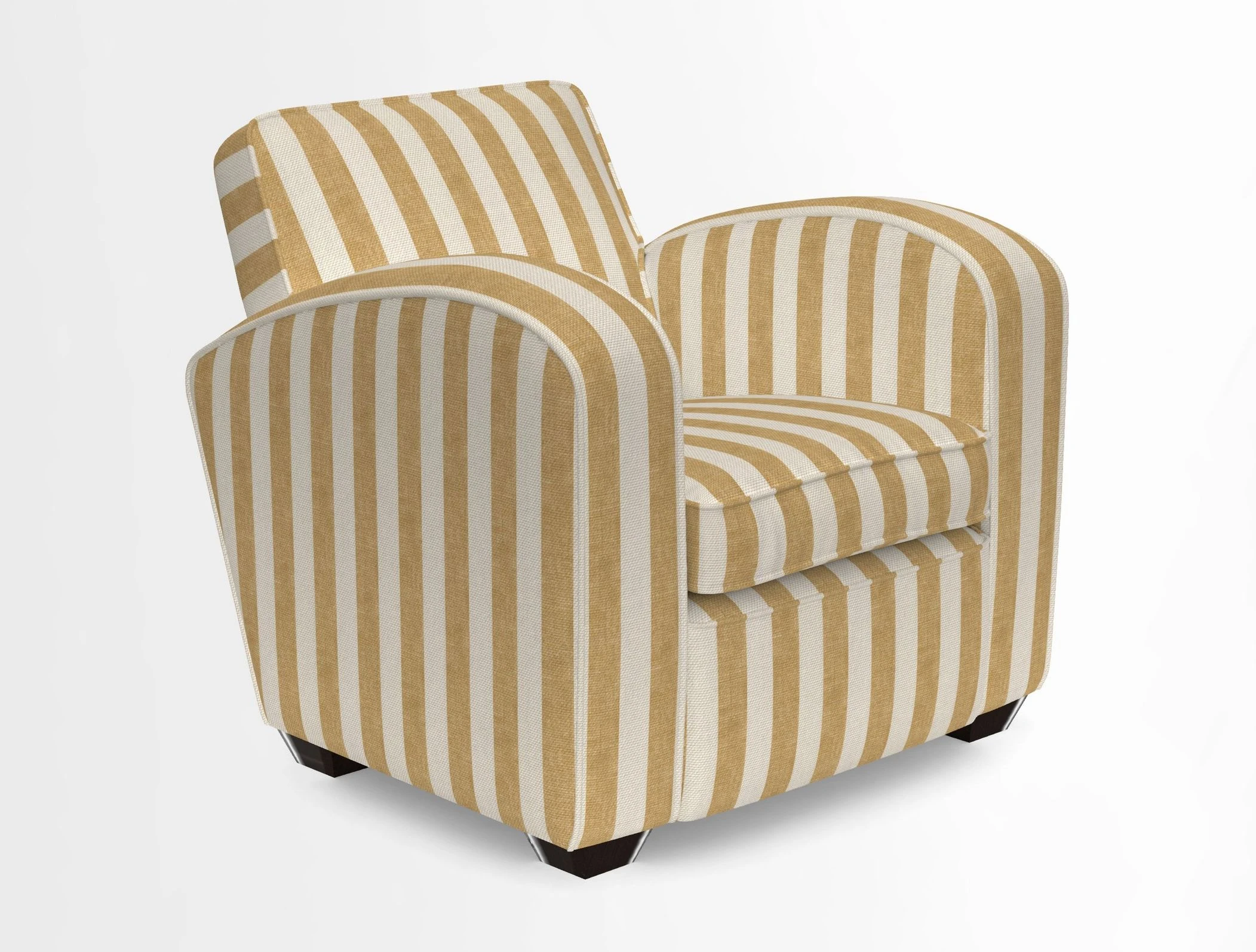 Montmartre Chair in V&A Brompton Collection Ikat Morning Blue
