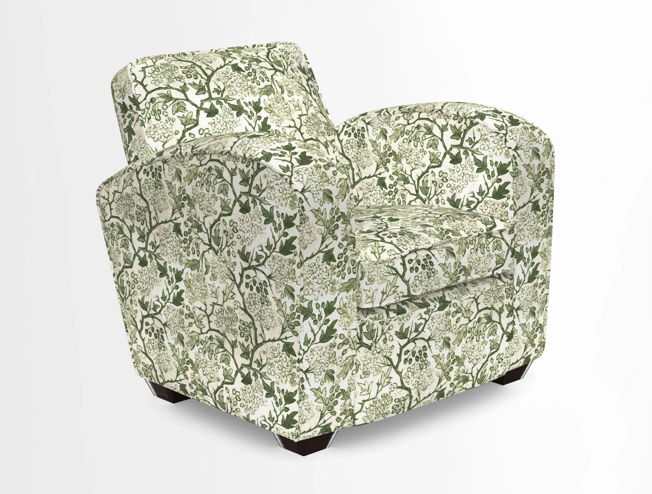 Montmartre Chair in V&A Brompton Collection Ikat Morning Blue