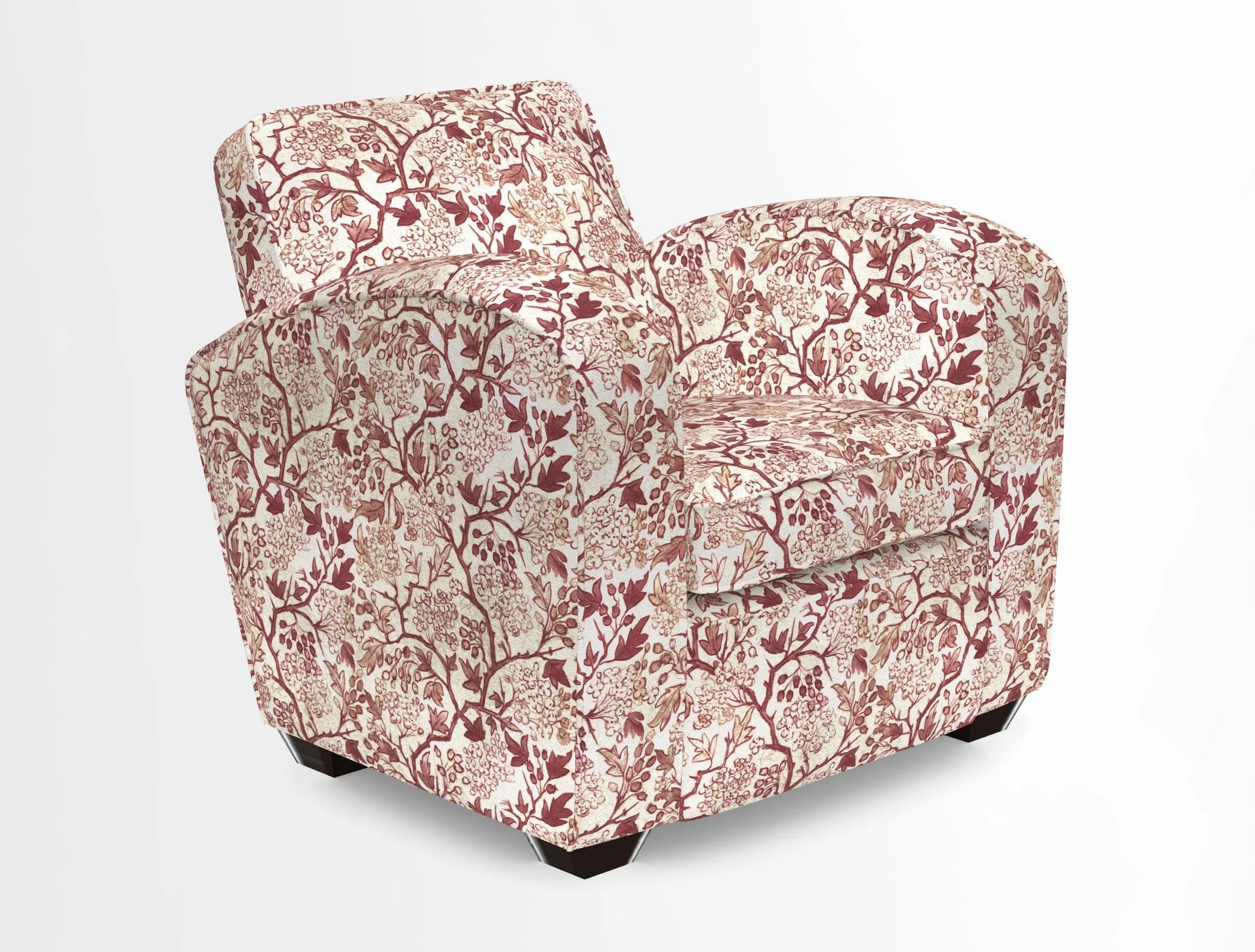 Montmartre Chair in V&A Brompton Collection Ikat Morning Blue