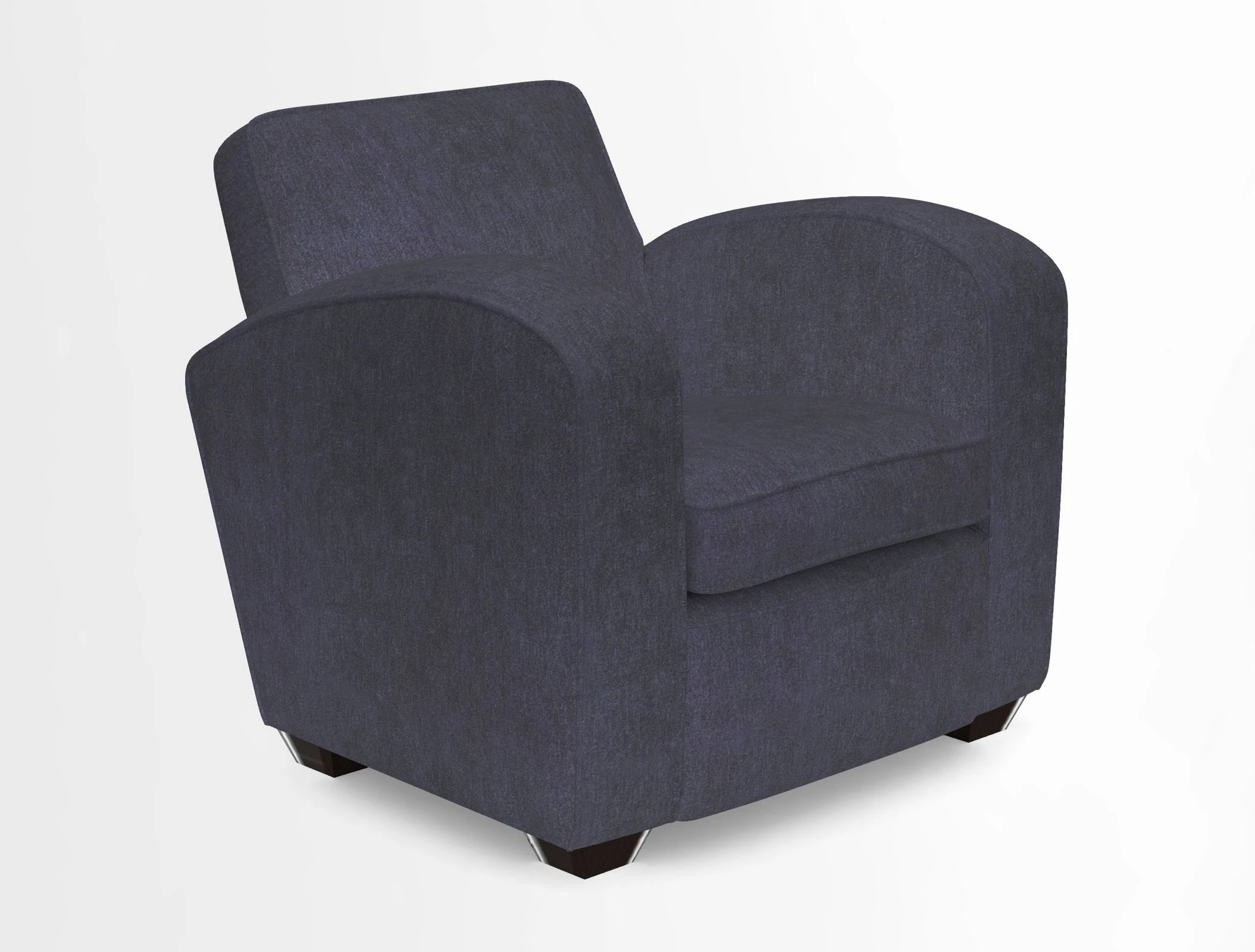 Montmartre Chair in V&A Brompton Collection Ikat Morning Blue