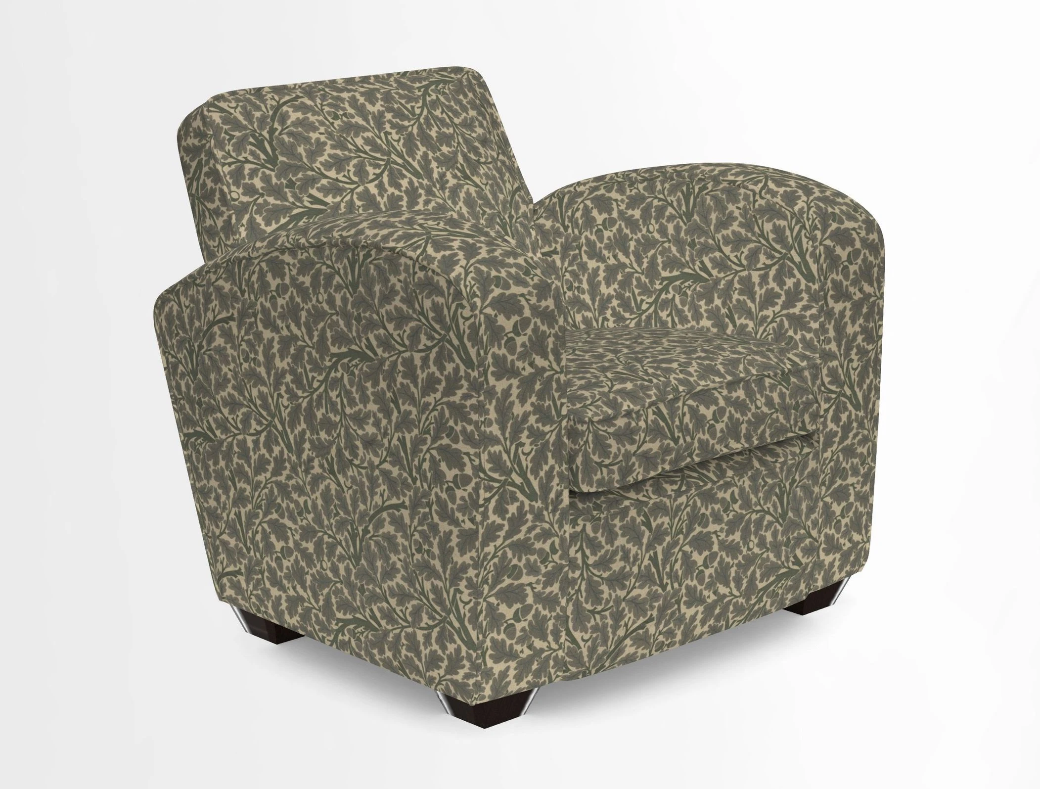 Montmartre Chair in V&A Brompton Collection Ikat Morning Blue