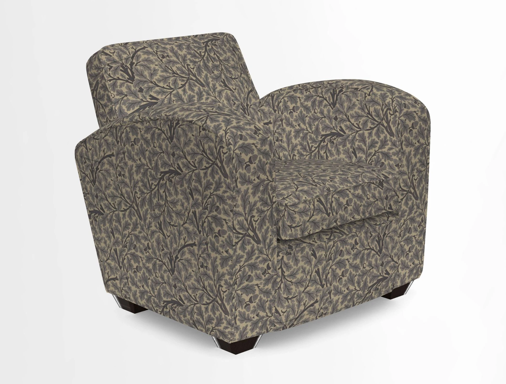 Montmartre Chair in V&A Brompton Collection Ikat Morning Blue