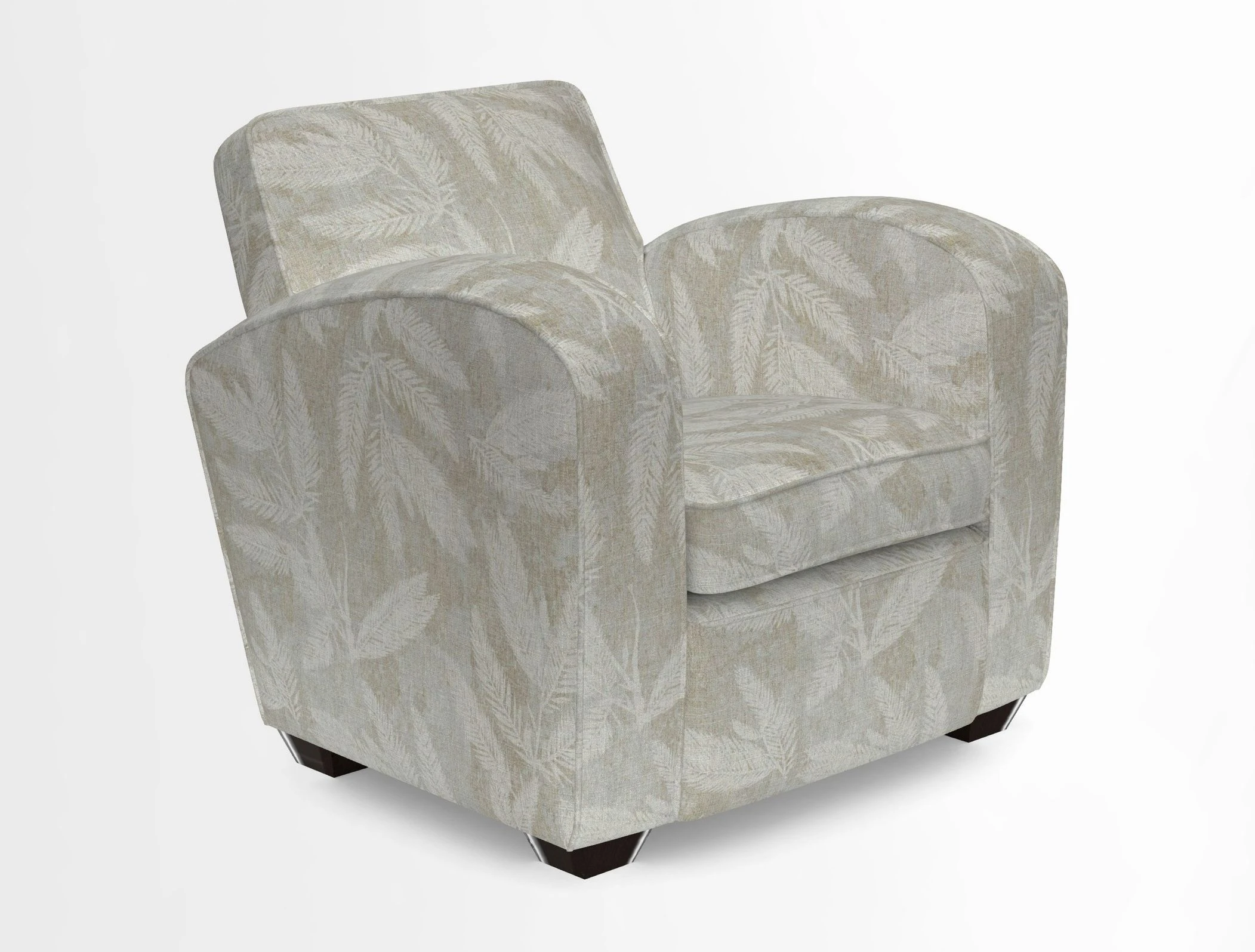 Montmartre Chair in V&A Brompton Collection Ikat Morning Blue