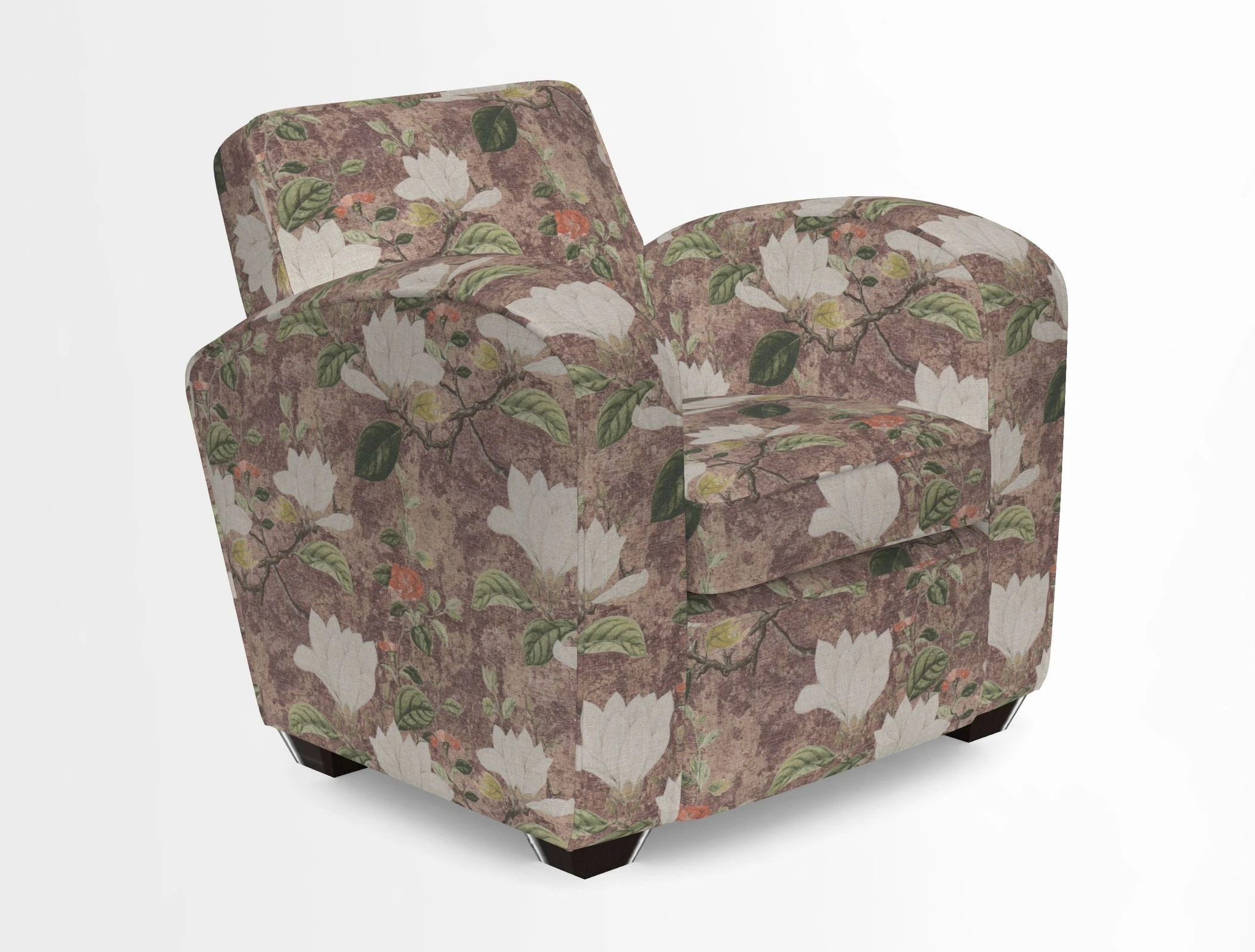 Montmartre Chair in V&A Brompton Collection Ikat Morning Blue