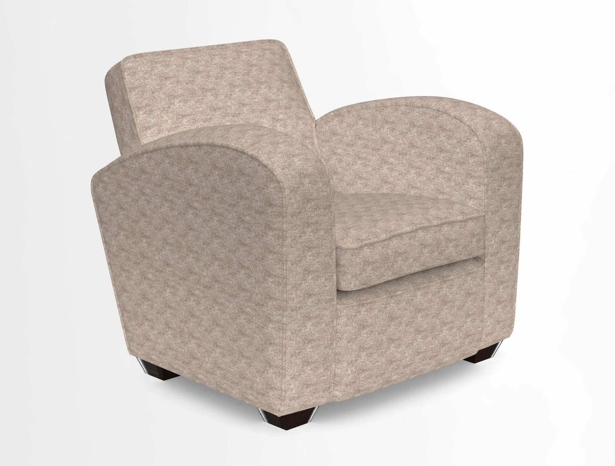 Montmartre Chair in V&A Brompton Collection Ikat Morning Blue