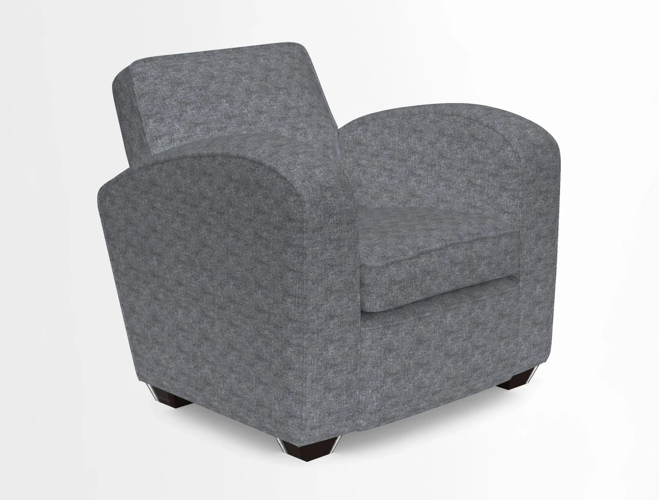 Montmartre Chair in V&A Brompton Collection Ikat Morning Blue