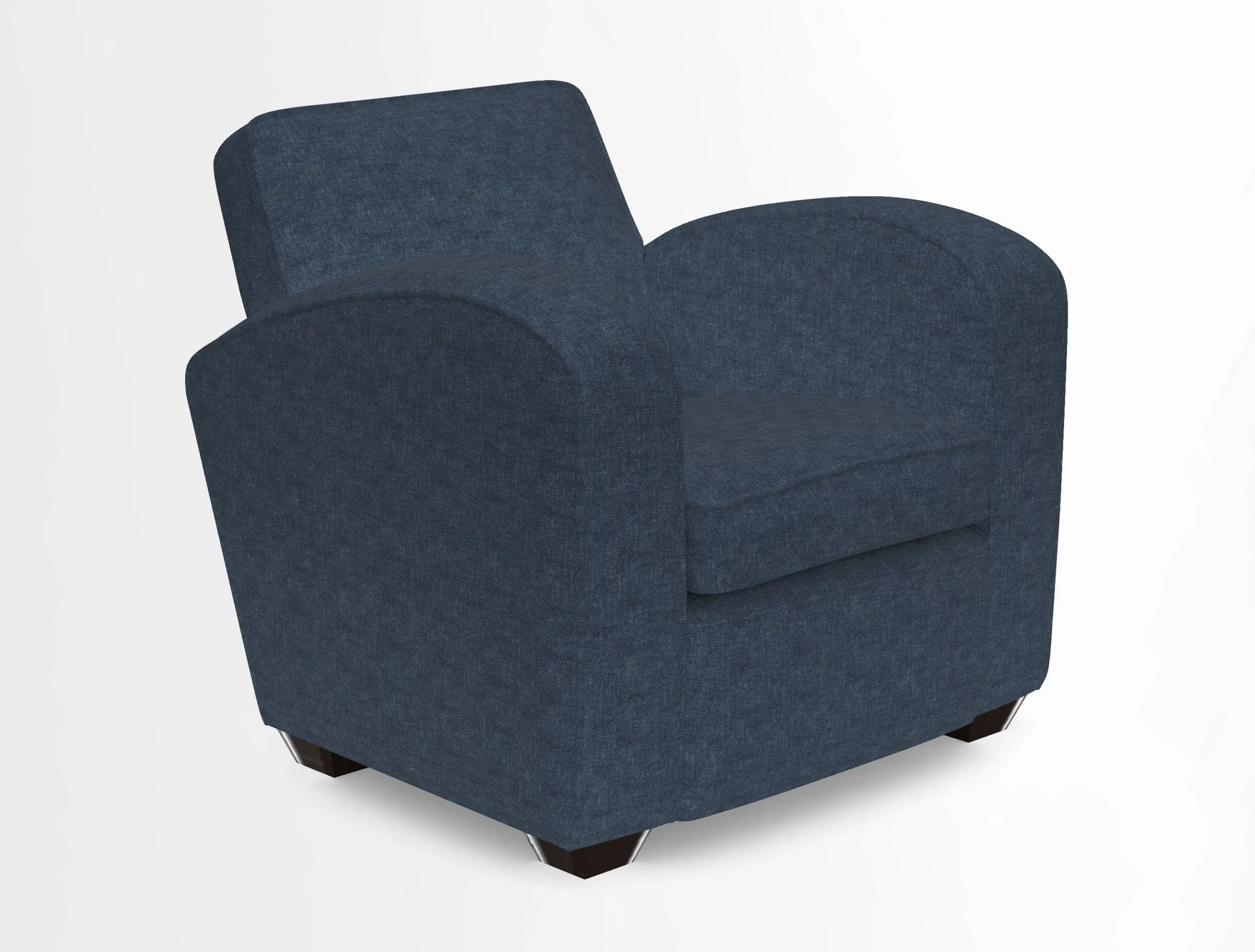 Montmartre Chair in V&A Brompton Collection Ikat Morning Blue