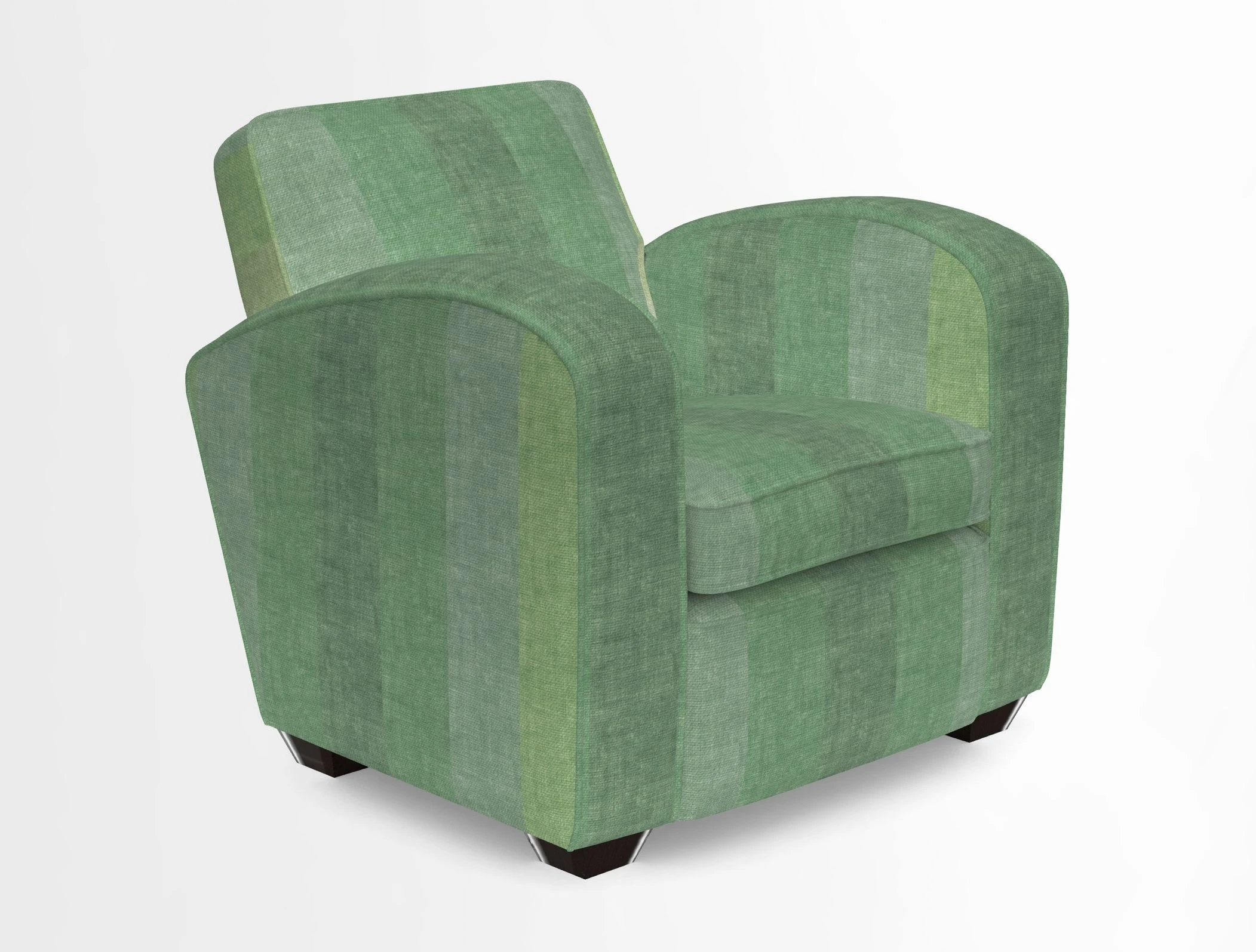 Montmartre Chair in V&A Brompton Collection Ikat Morning Blue