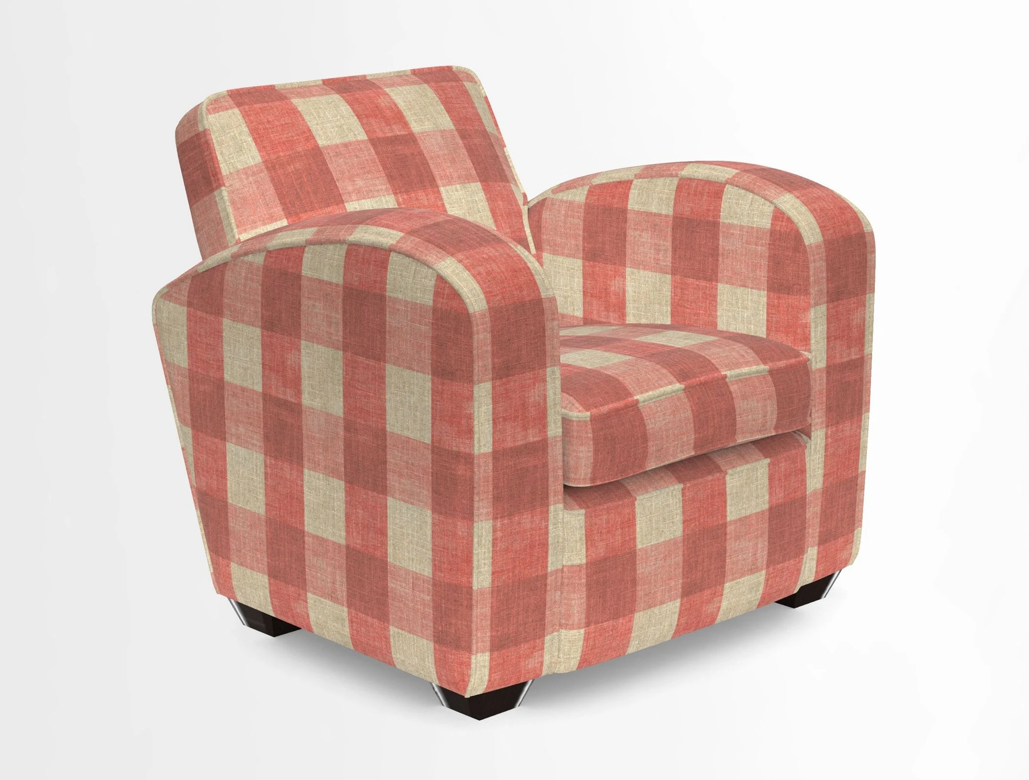 Montmartre Chair in V&A Brompton Collection Ikat Morning Blue