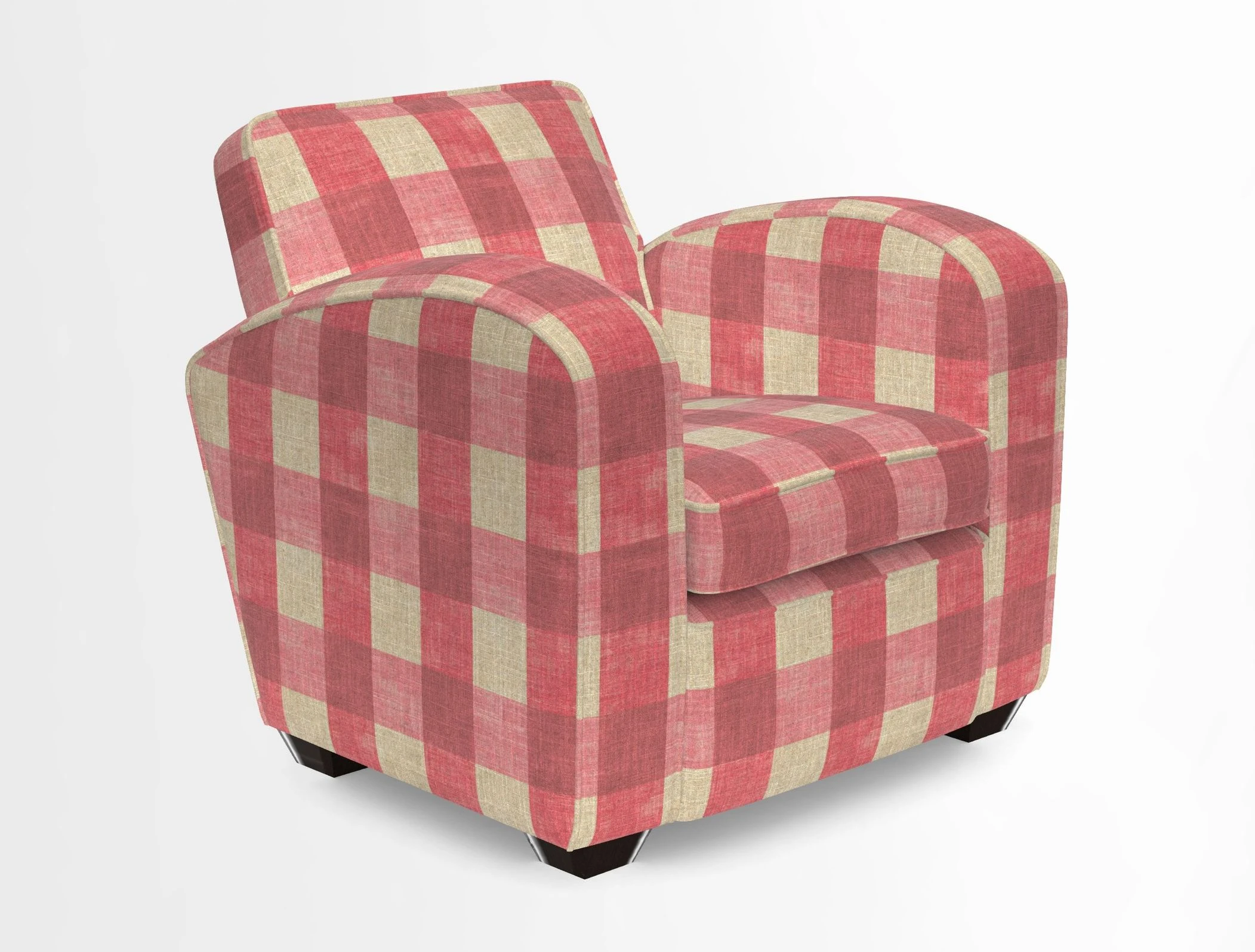 Montmartre Chair in V&A Brompton Collection Ikat Morning Blue
