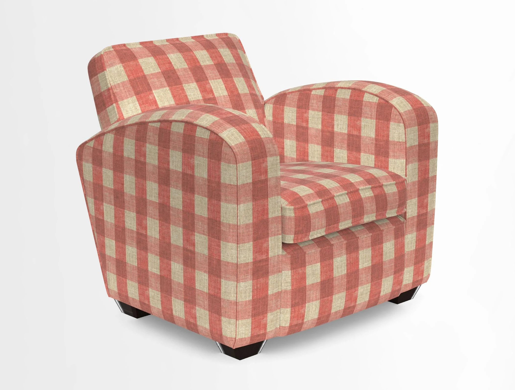 Montmartre Chair in V&A Brompton Collection Ikat Morning Blue