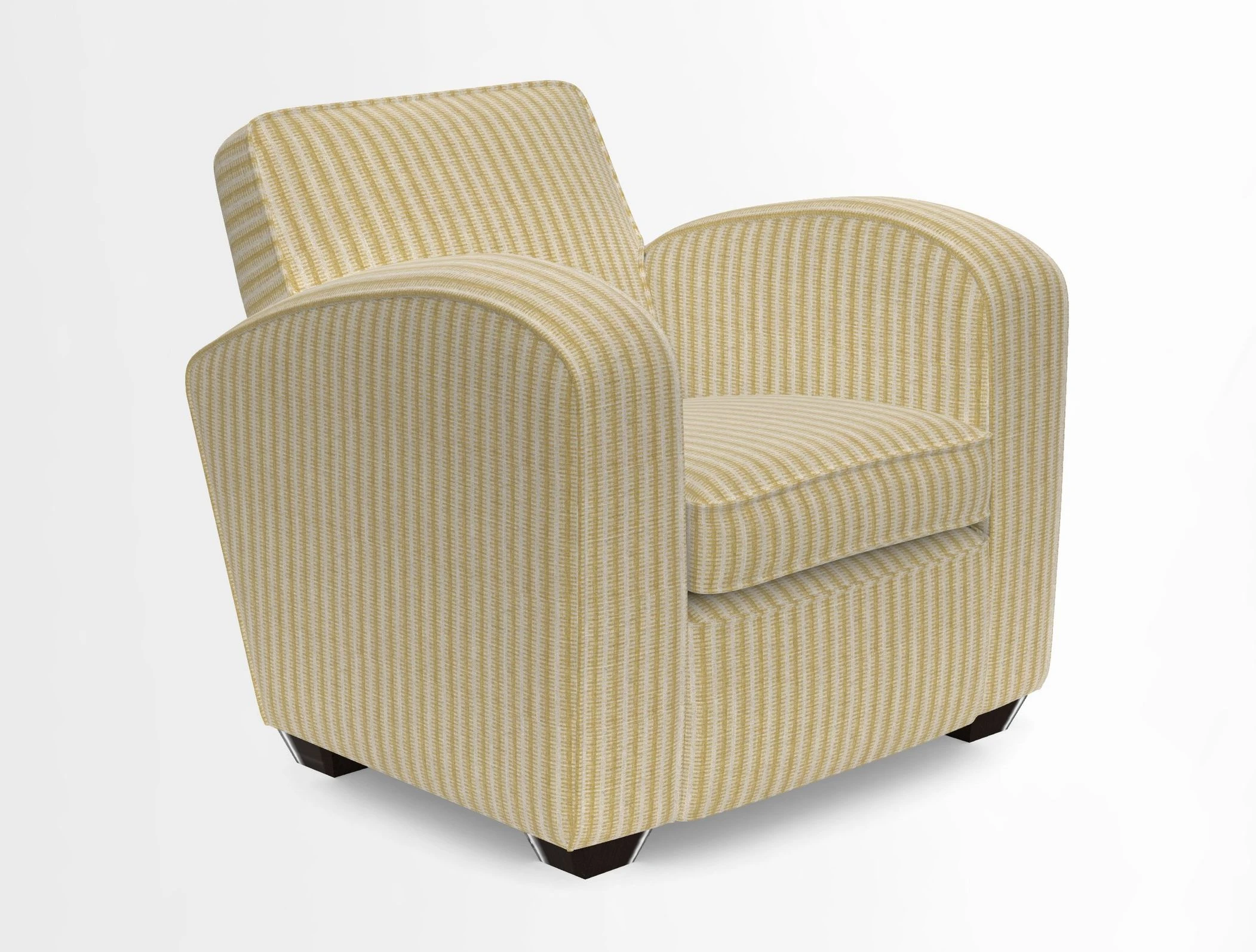 Montmartre Chair in V&A Brompton Collection Ikat Morning Blue