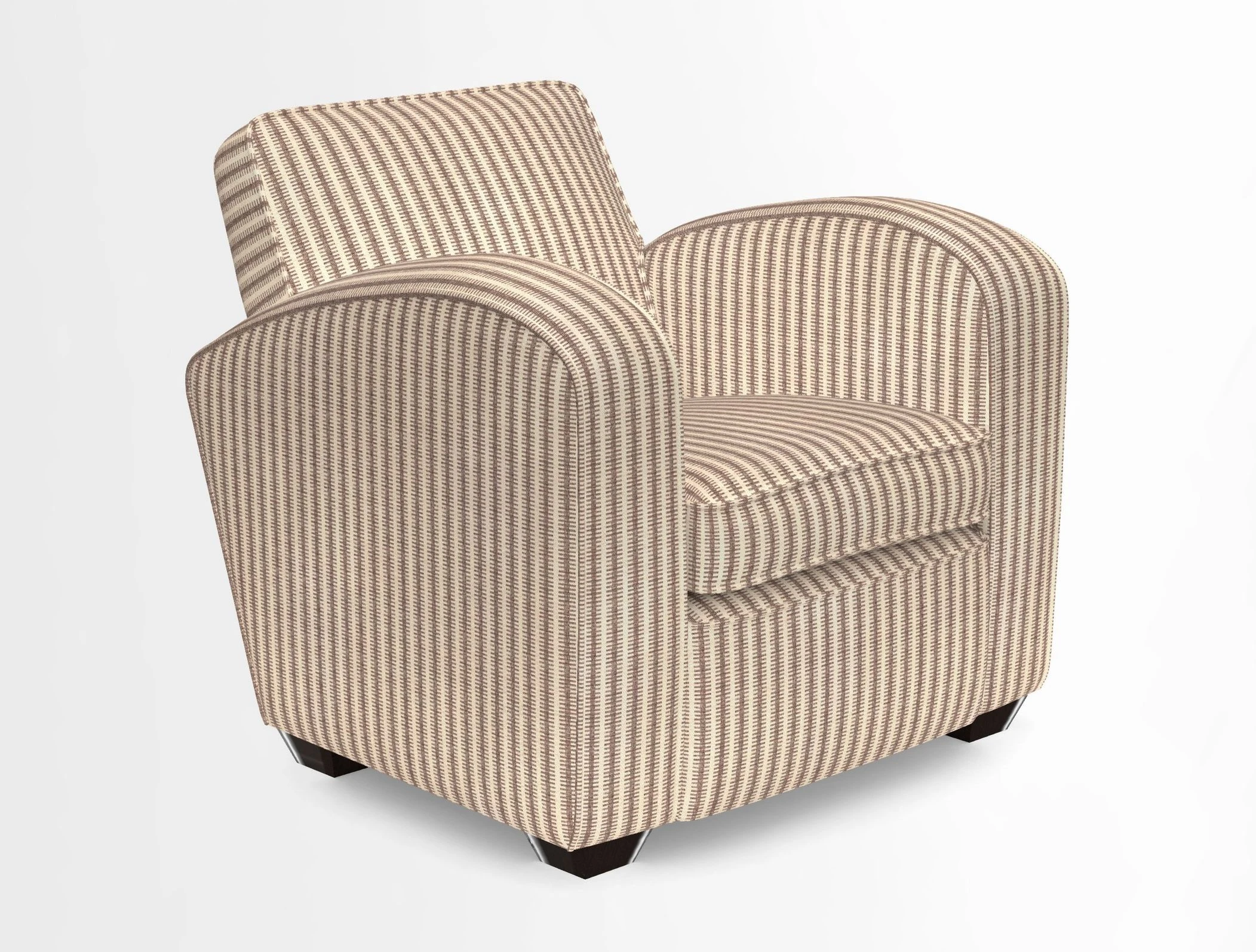 Montmartre Chair in V&A Brompton Collection Ikat Morning Blue