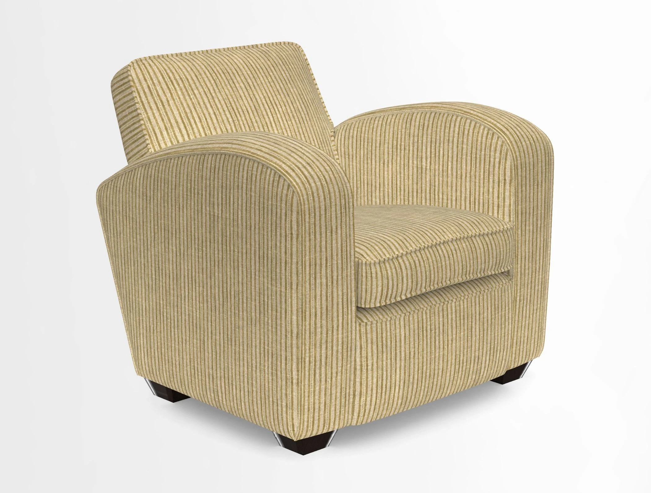 Montmartre Chair in V&A Brompton Collection Ikat Morning Blue